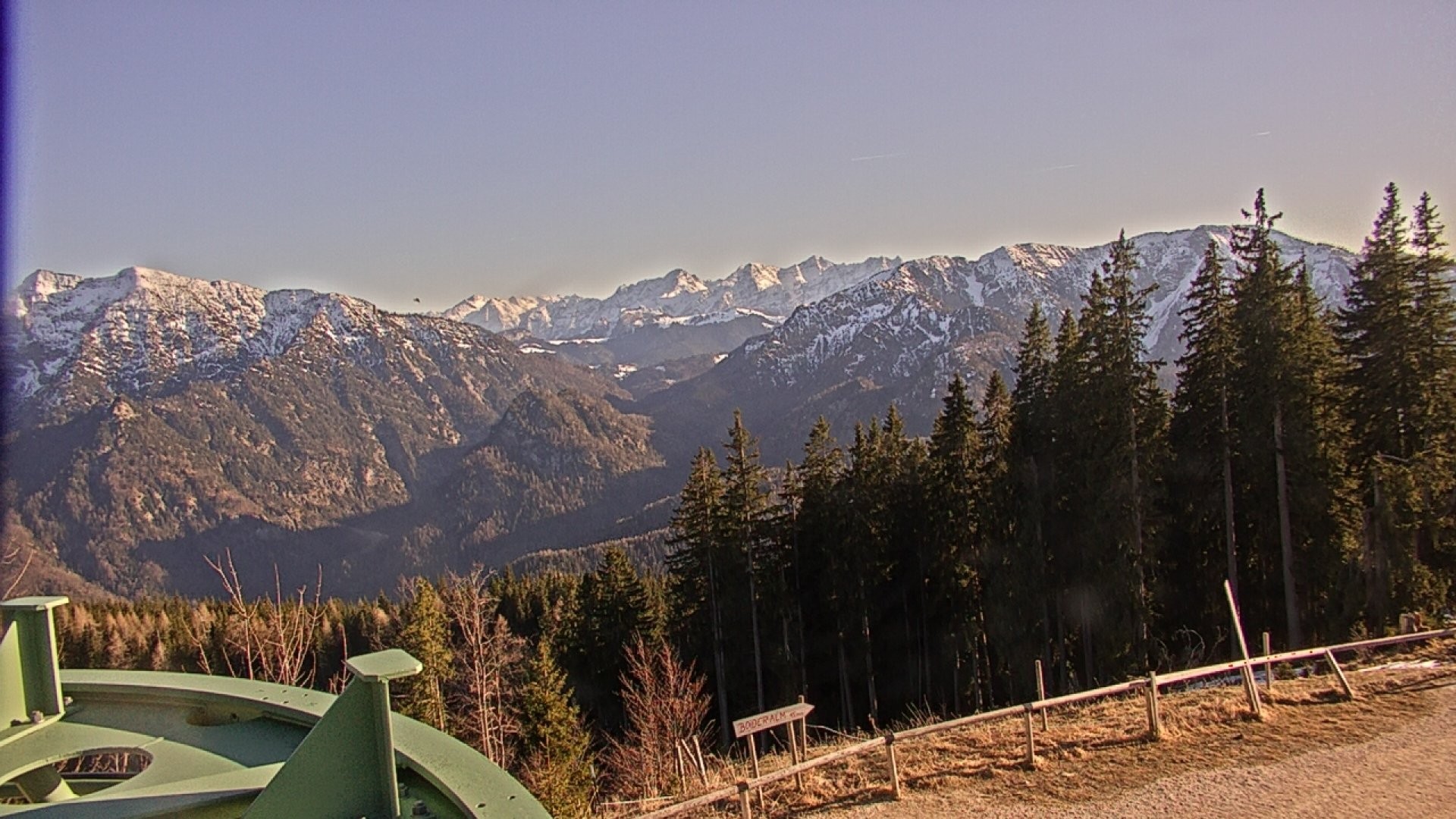 Archiv Foto Webcam Ruhpolding: Bergstation am Unternberg
