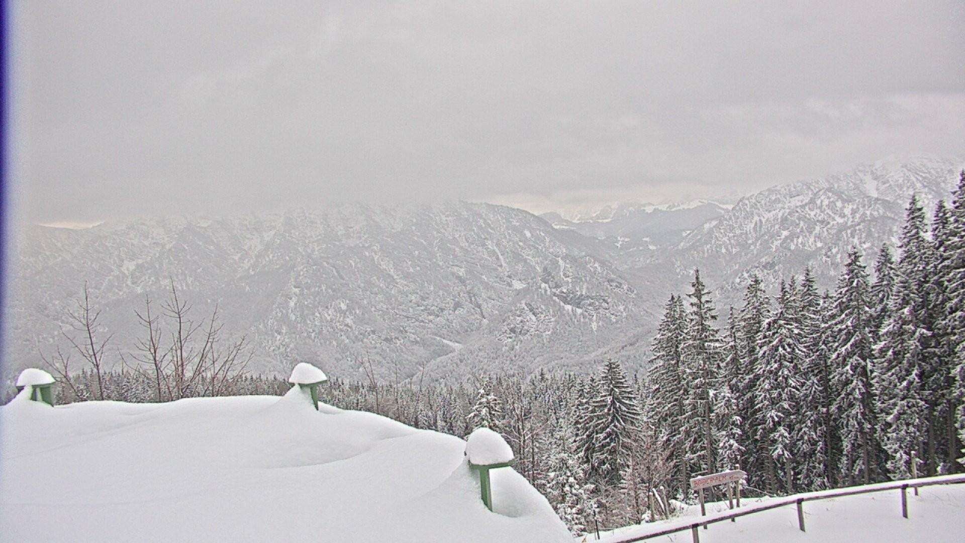 Archiv Foto Webcam Ruhpolding: Bergstation am Unternberg