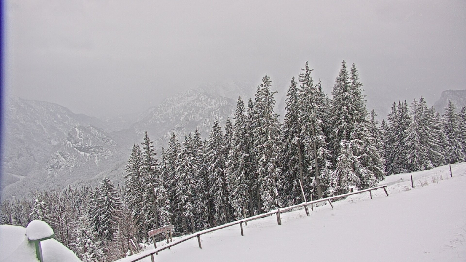 Archiv Foto Webcam Ruhpolding: Bergstation am Unternberg