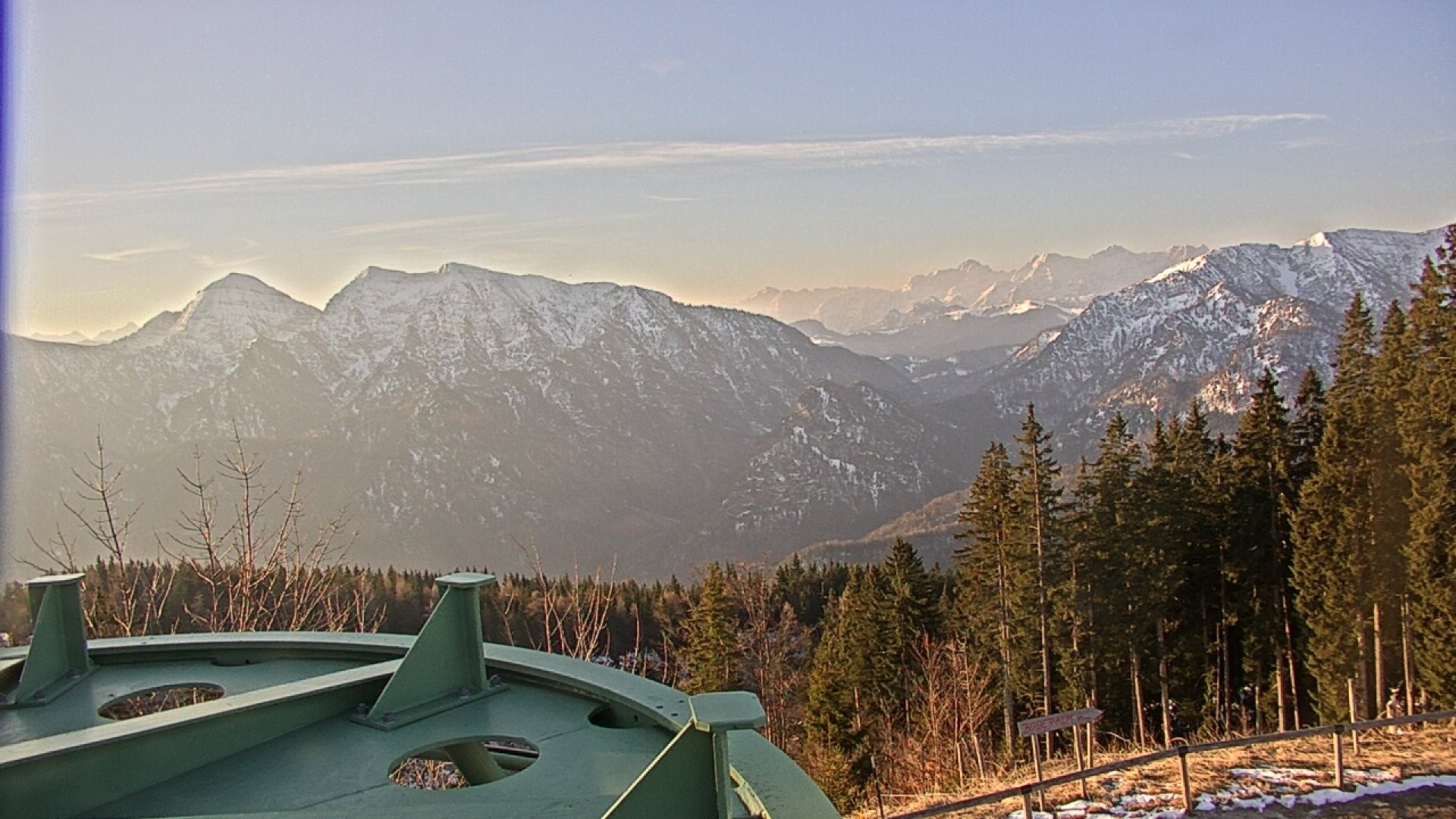 Archiv Foto Webcam Ruhpolding: Bergstation am Unternberg