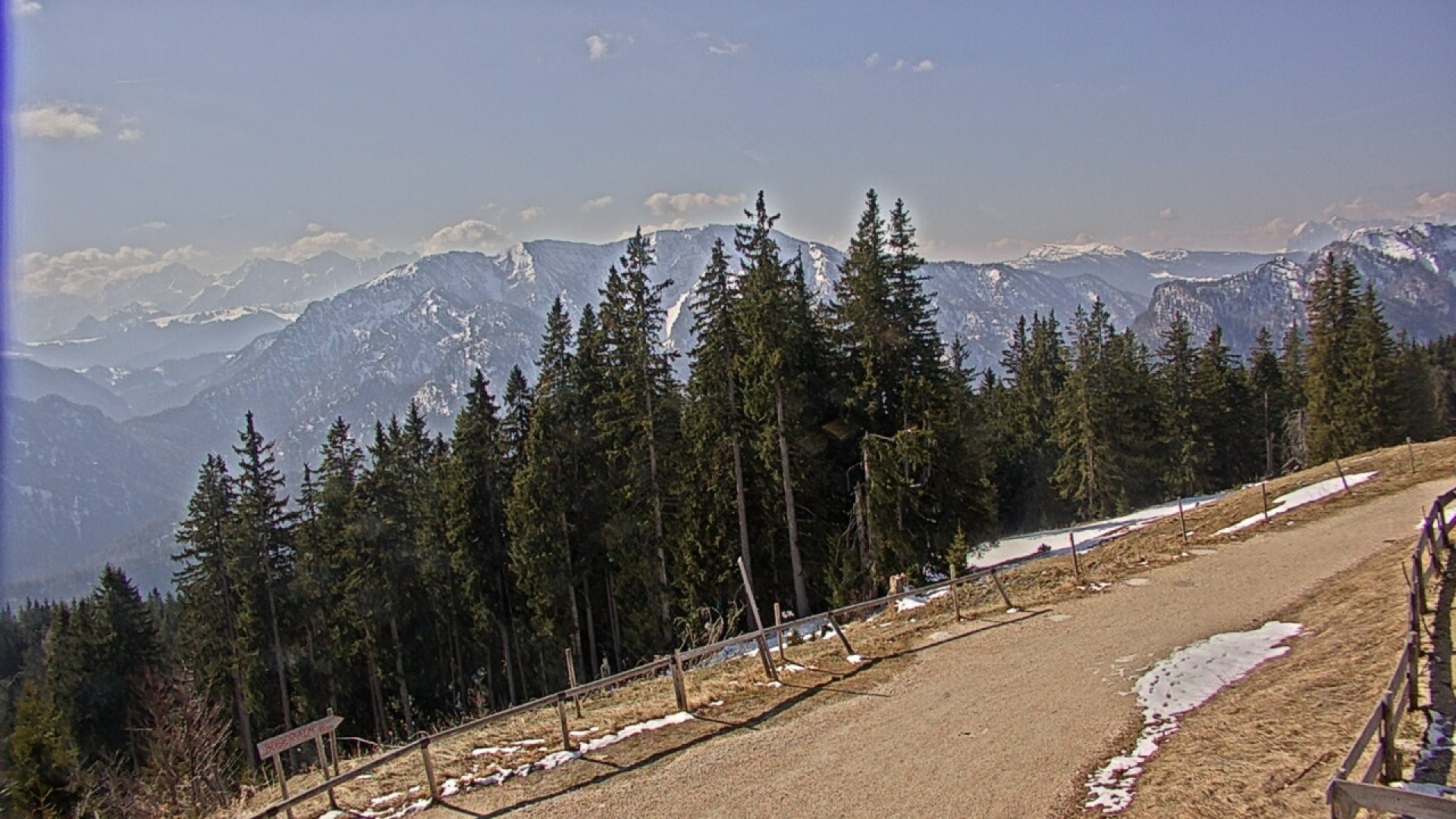 Archiv Foto Webcam Ruhpolding: Bergstation am Unternberg