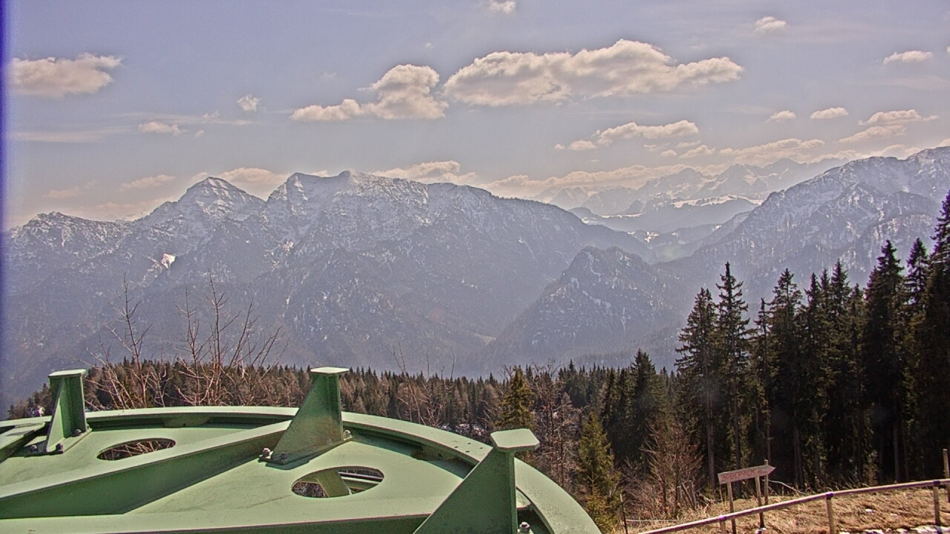 Archiv Foto Webcam Ruhpolding: Bergstation am Unternberg