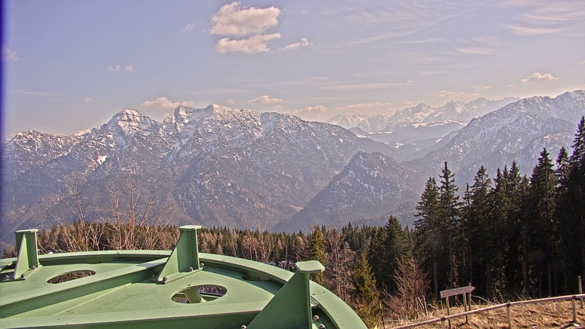 Archiv Foto Webcam Ruhpolding: Bergstation am Unternberg