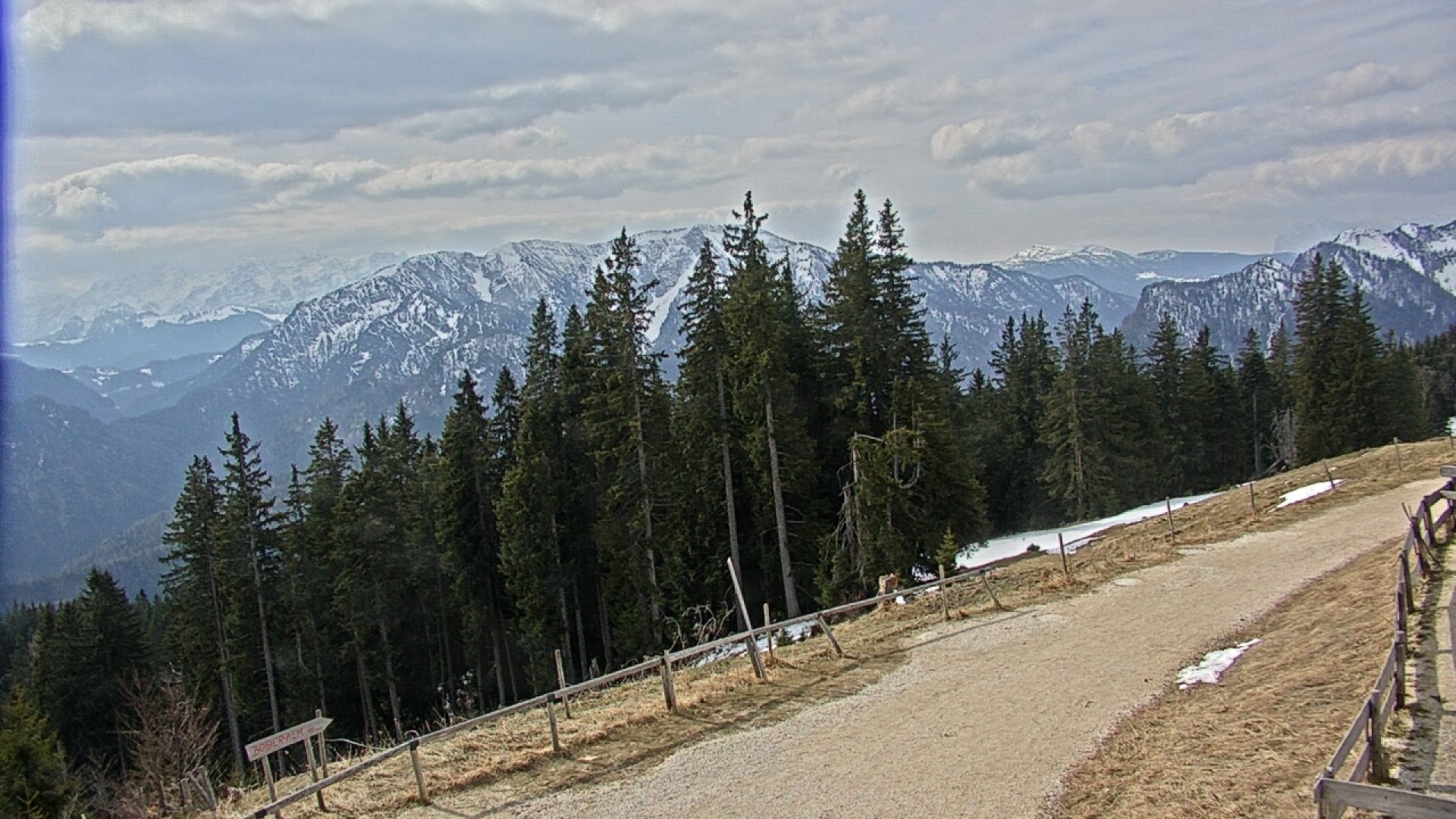 Archived image Webcam Ruhpolding: Top station Unternberg