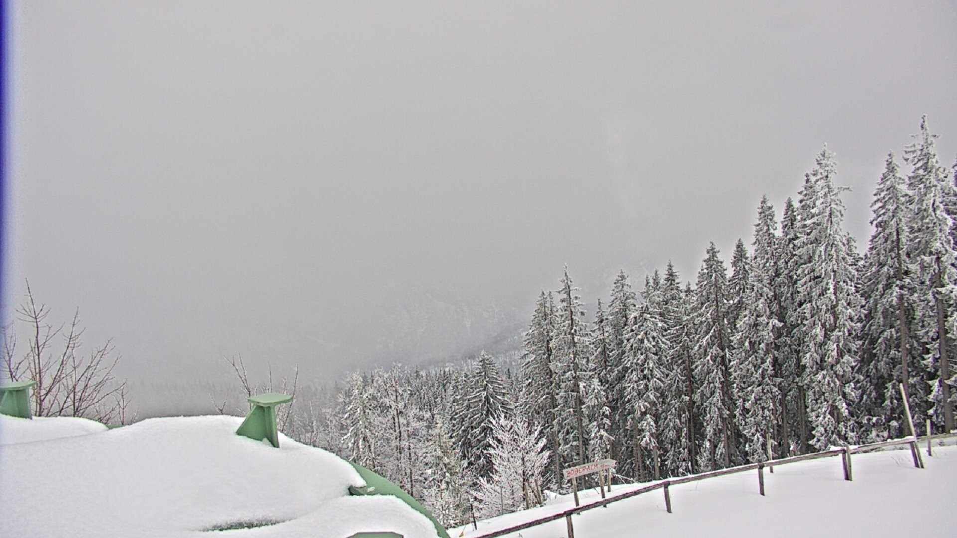 Archiv Foto Webcam Ruhpolding: Bergstation am Unternberg