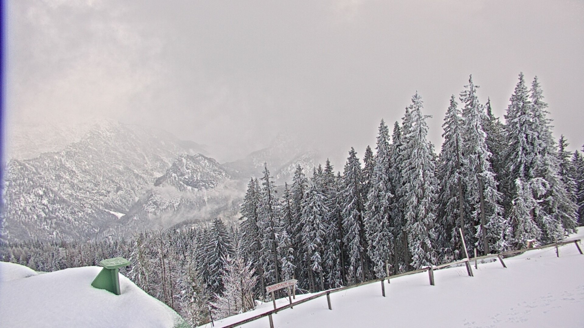 Archiv Foto Webcam Ruhpolding: Bergstation am Unternberg