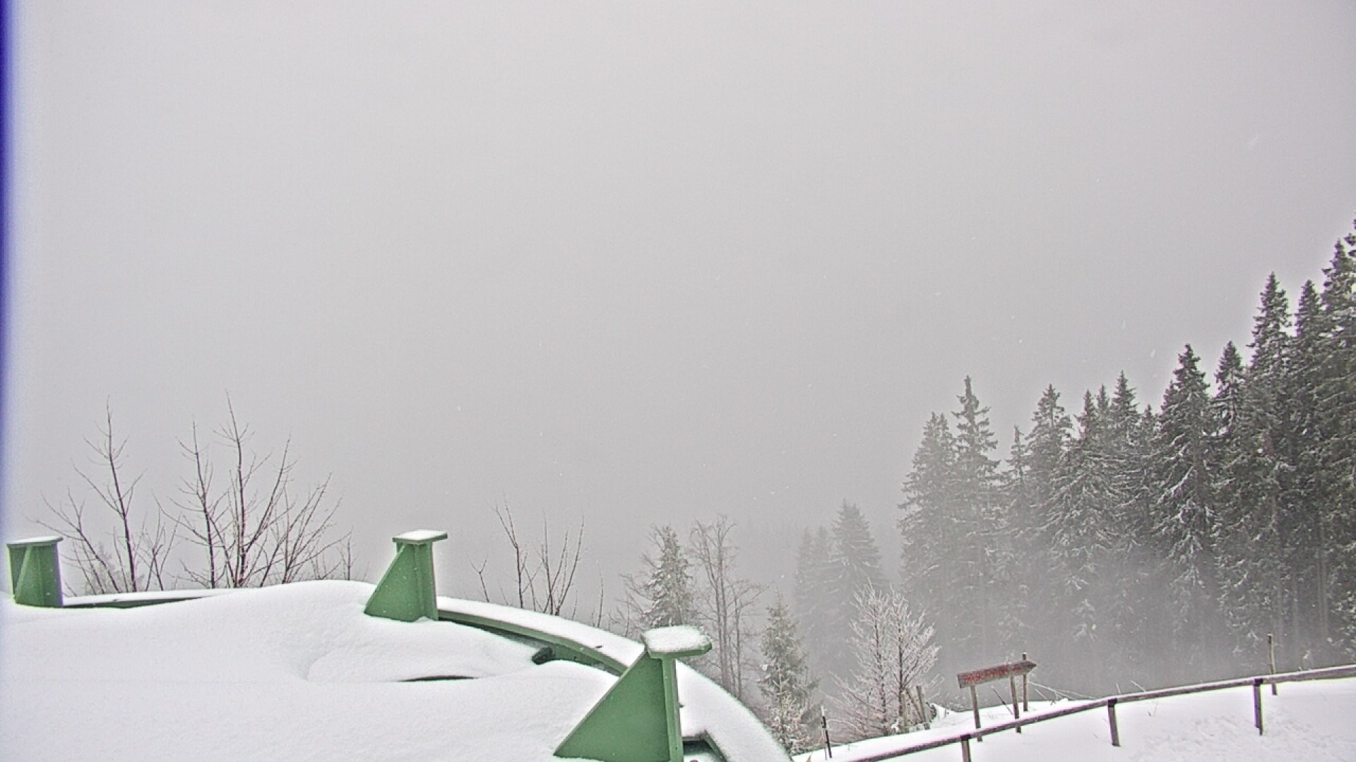 Archiv Foto Webcam Ruhpolding: Bergstation am Unternberg