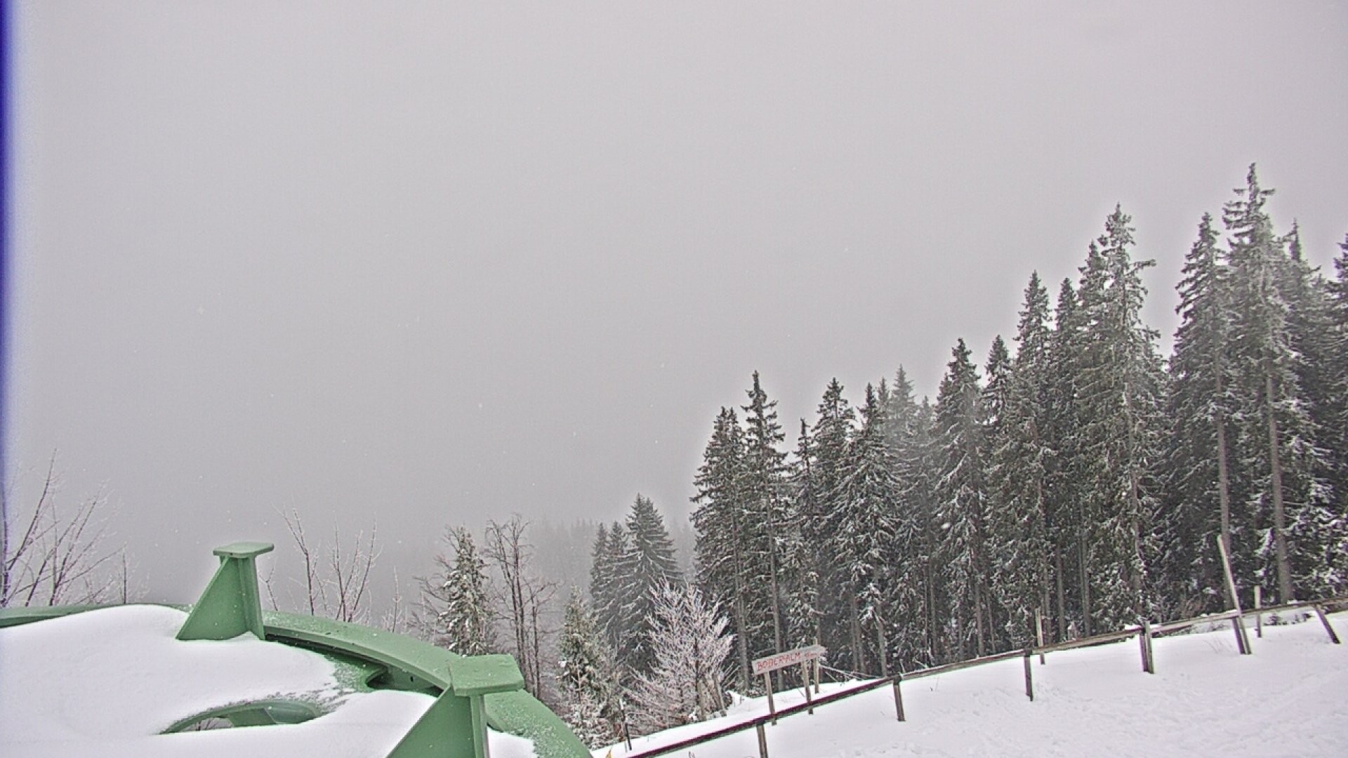 Archiv Foto Webcam Ruhpolding: Bergstation am Unternberg