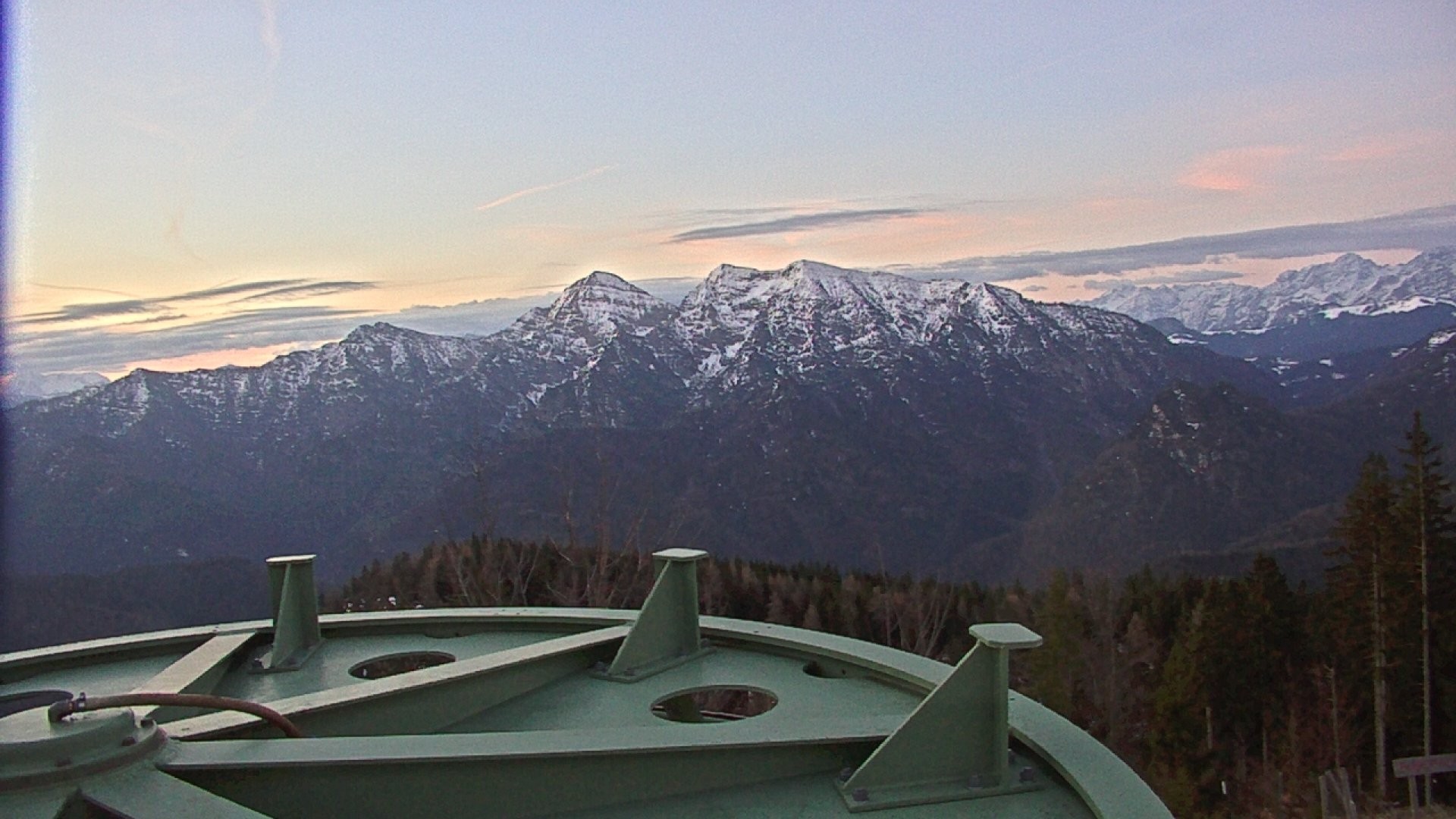Archiv Foto Webcam Ruhpolding: Bergstation am Unternberg