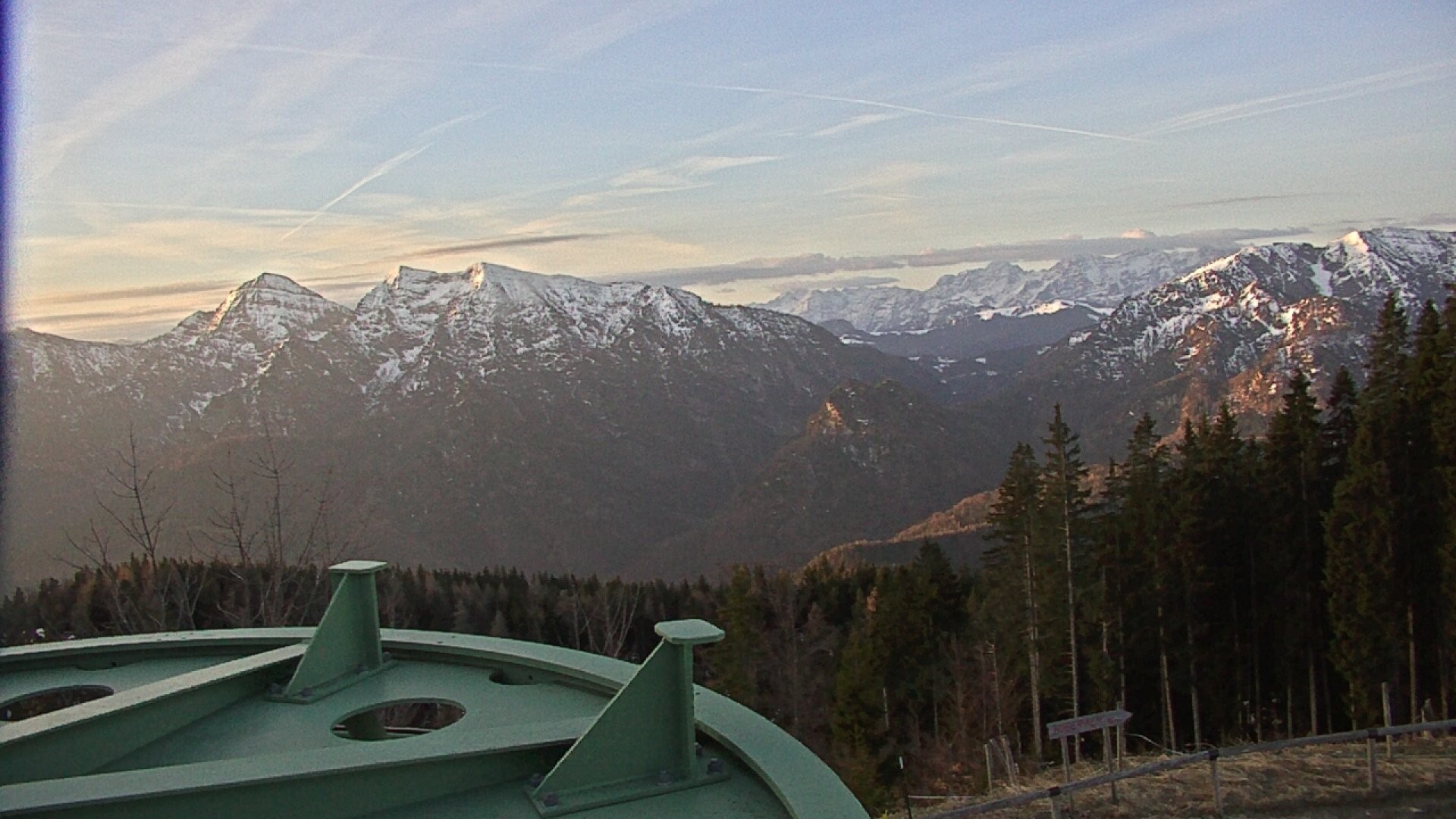 Archiv Foto Webcam Ruhpolding: Bergstation am Unternberg