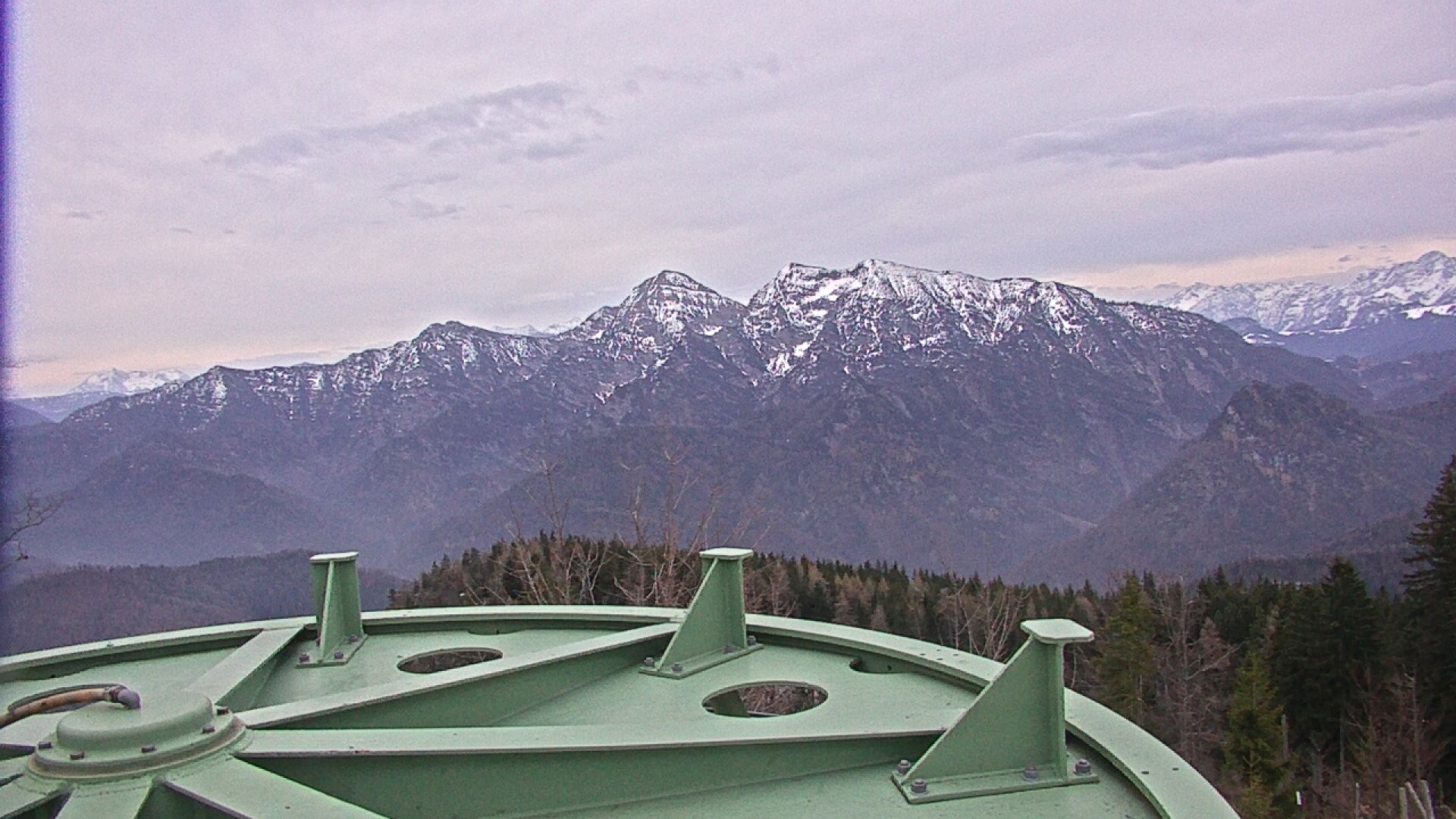 Archived image Webcam Ruhpolding: Top station Unternberg