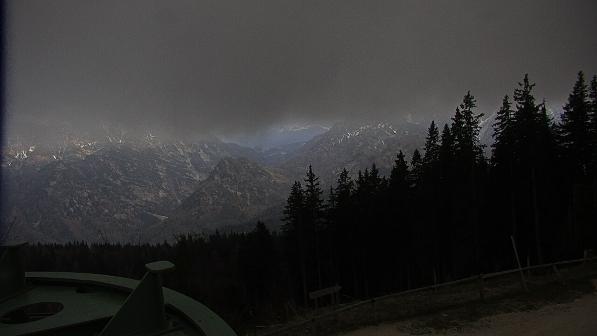 Archiv Foto Webcam Ruhpolding: Bergstation am Unternberg