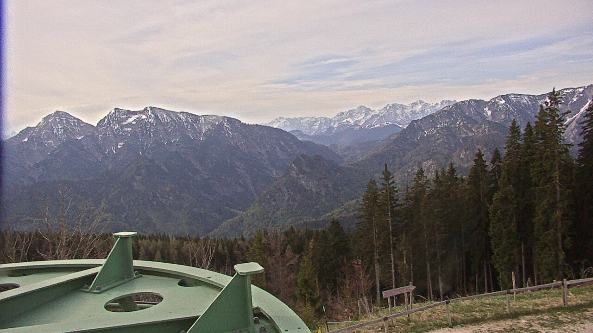 Archiv Foto Webcam Ruhpolding: Bergstation am Unternberg
