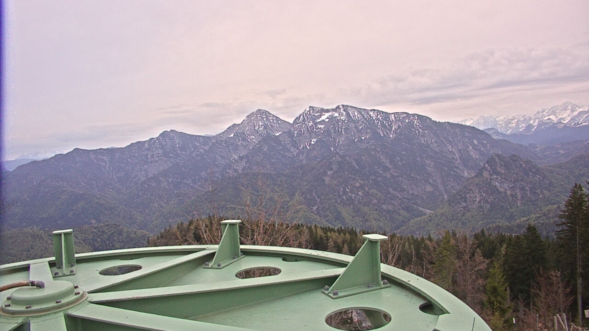Archiv Foto Webcam Ruhpolding: Bergstation am Unternberg