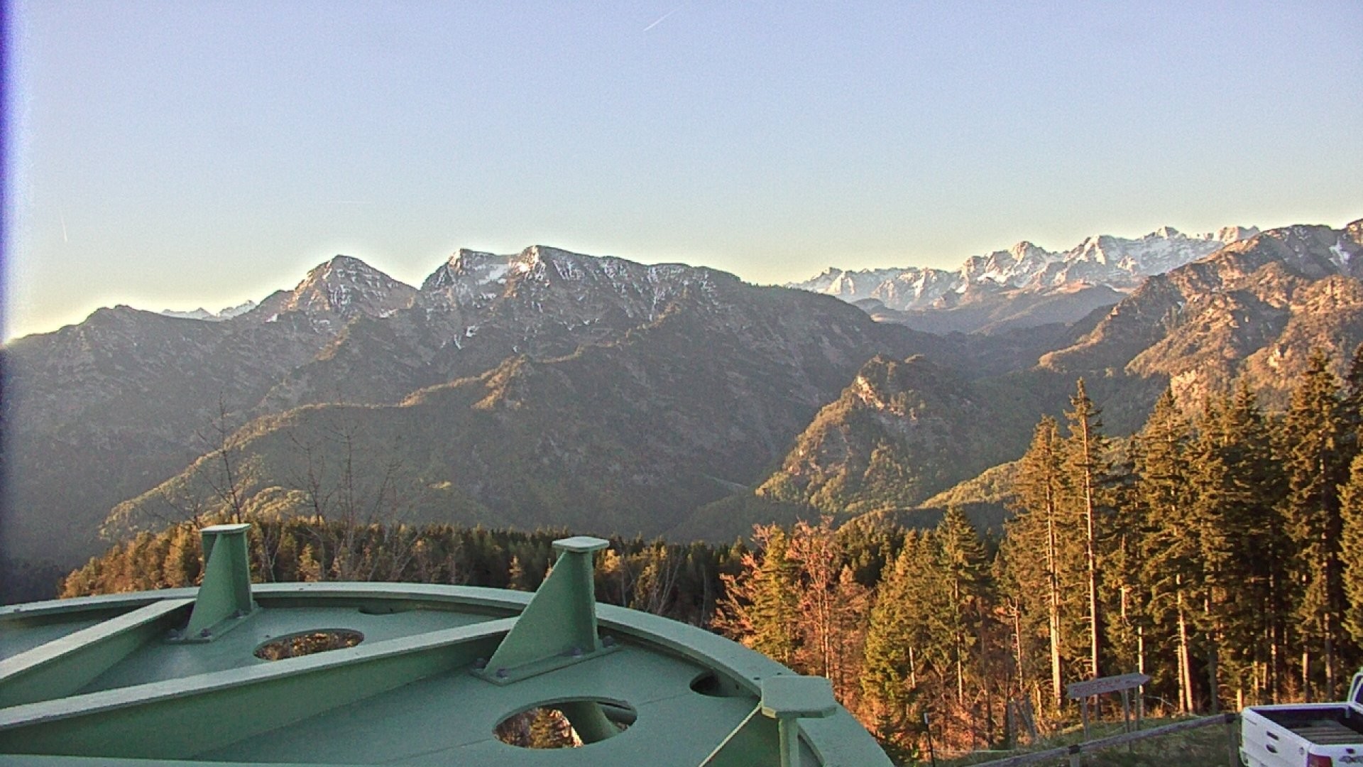 Archiv Foto Webcam Ruhpolding: Bergstation am Unternberg