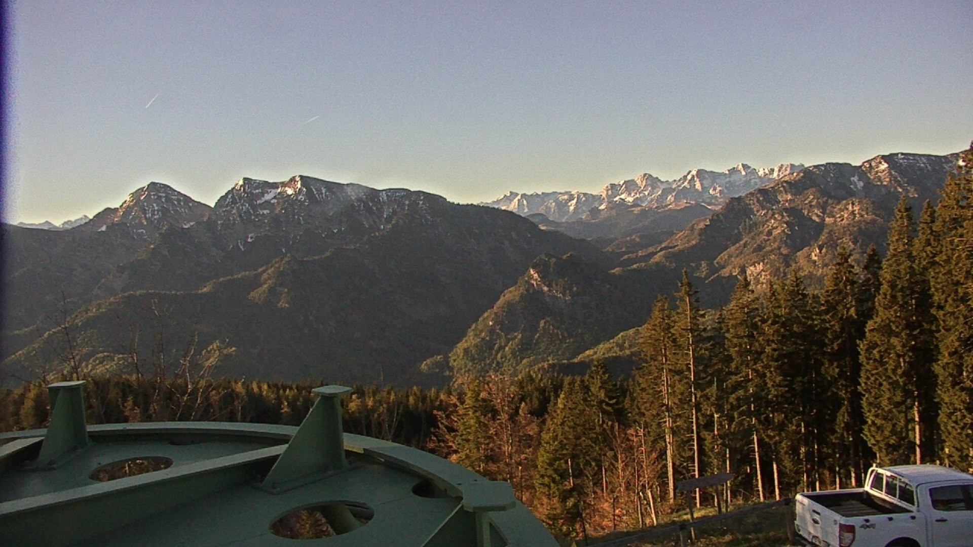 Archiv Foto Webcam Ruhpolding: Bergstation am Unternberg