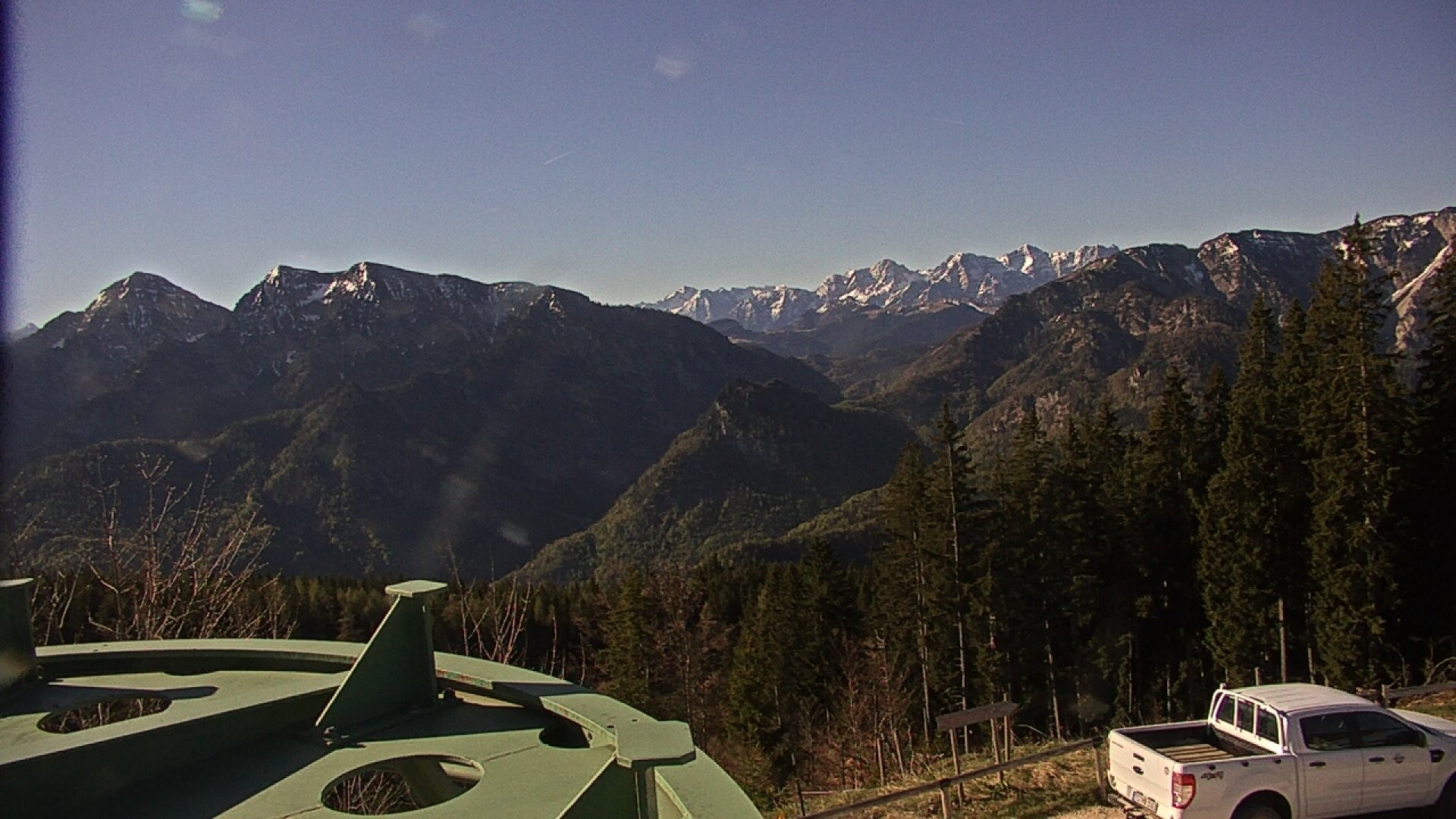 Archiv Foto Webcam Ruhpolding: Bergstation am Unternberg