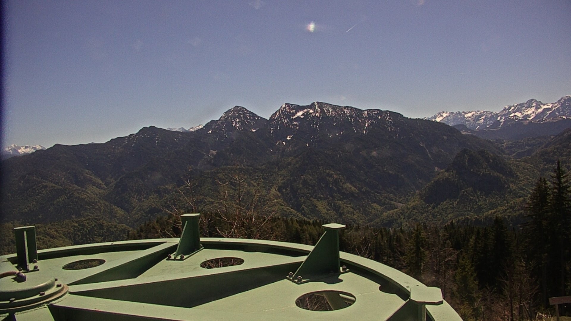 Archiv Foto Webcam Ruhpolding: Bergstation am Unternberg