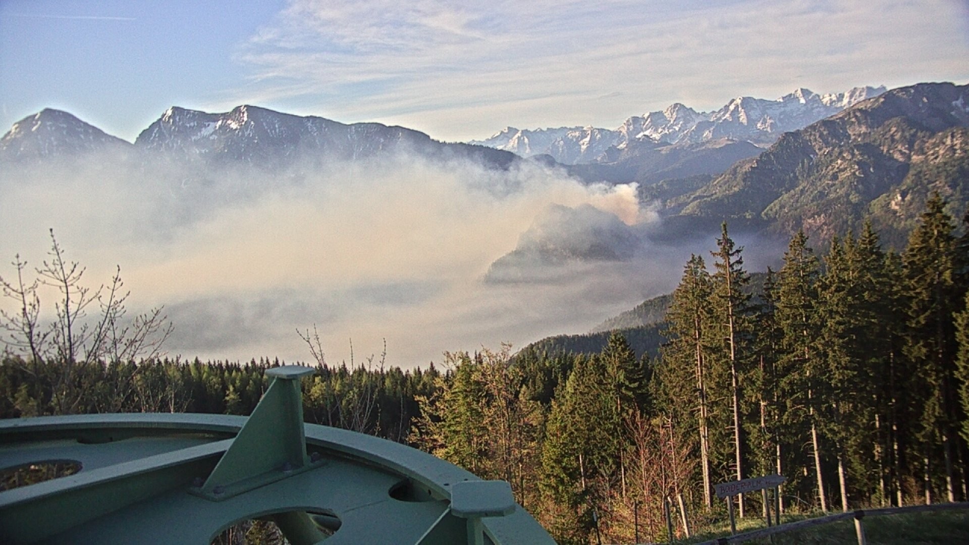 Archiv Foto Webcam Ruhpolding: Bergstation am Unternberg