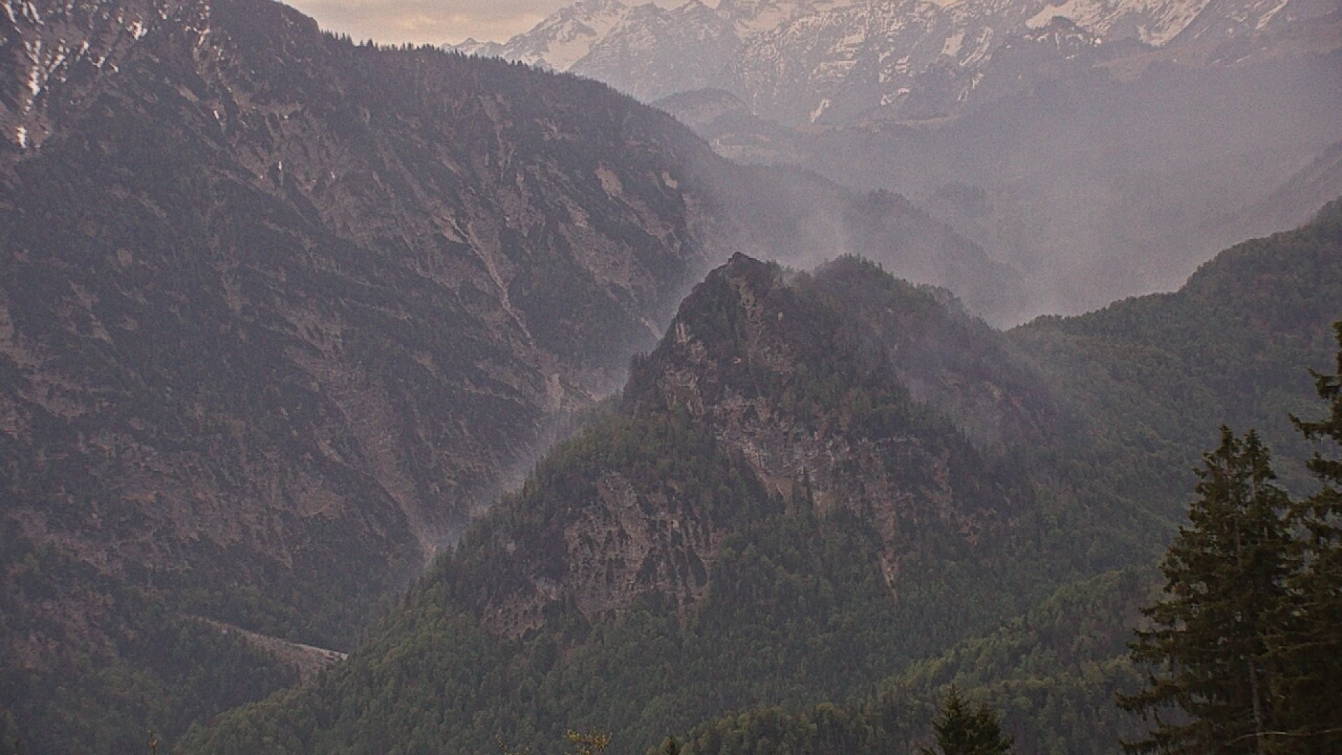 Archiv Foto Webcam Ruhpolding: Bergstation am Unternberg