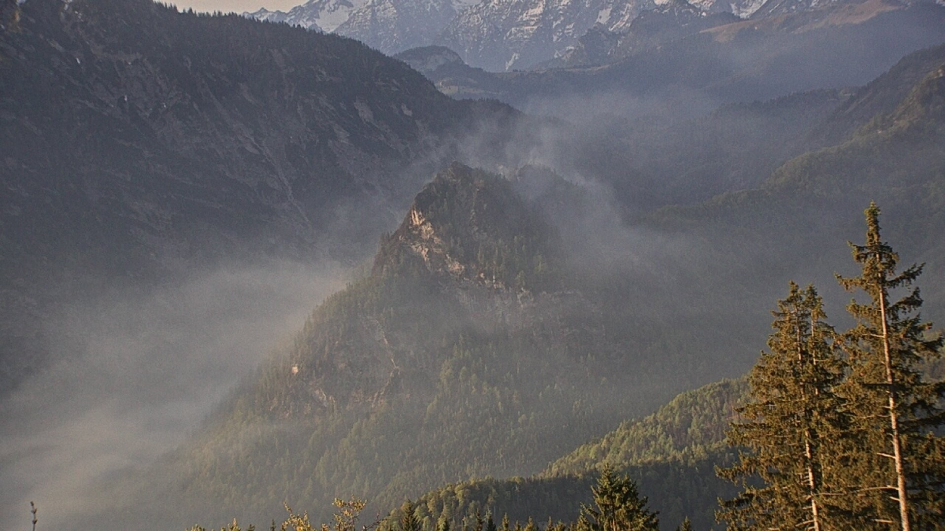 Archiv Foto Webcam Ruhpolding: Bergstation am Unternberg