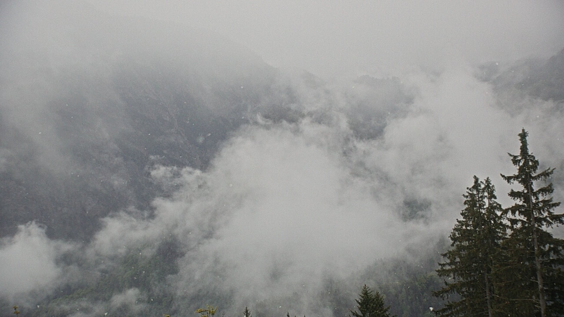 Archiv Foto Webcam Ruhpolding: Bergstation am Unternberg