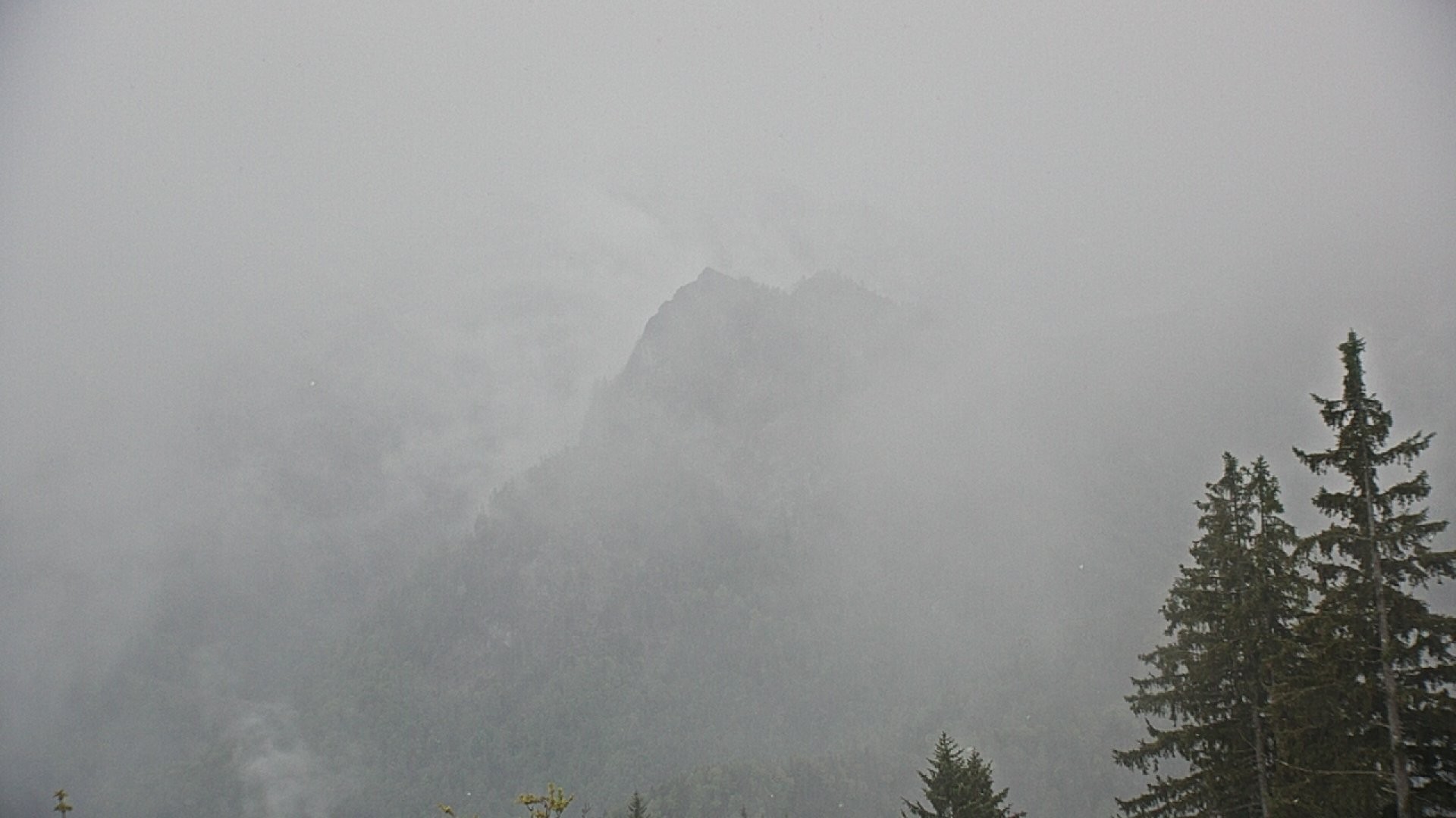Archiv Foto Webcam Ruhpolding: Bergstation am Unternberg