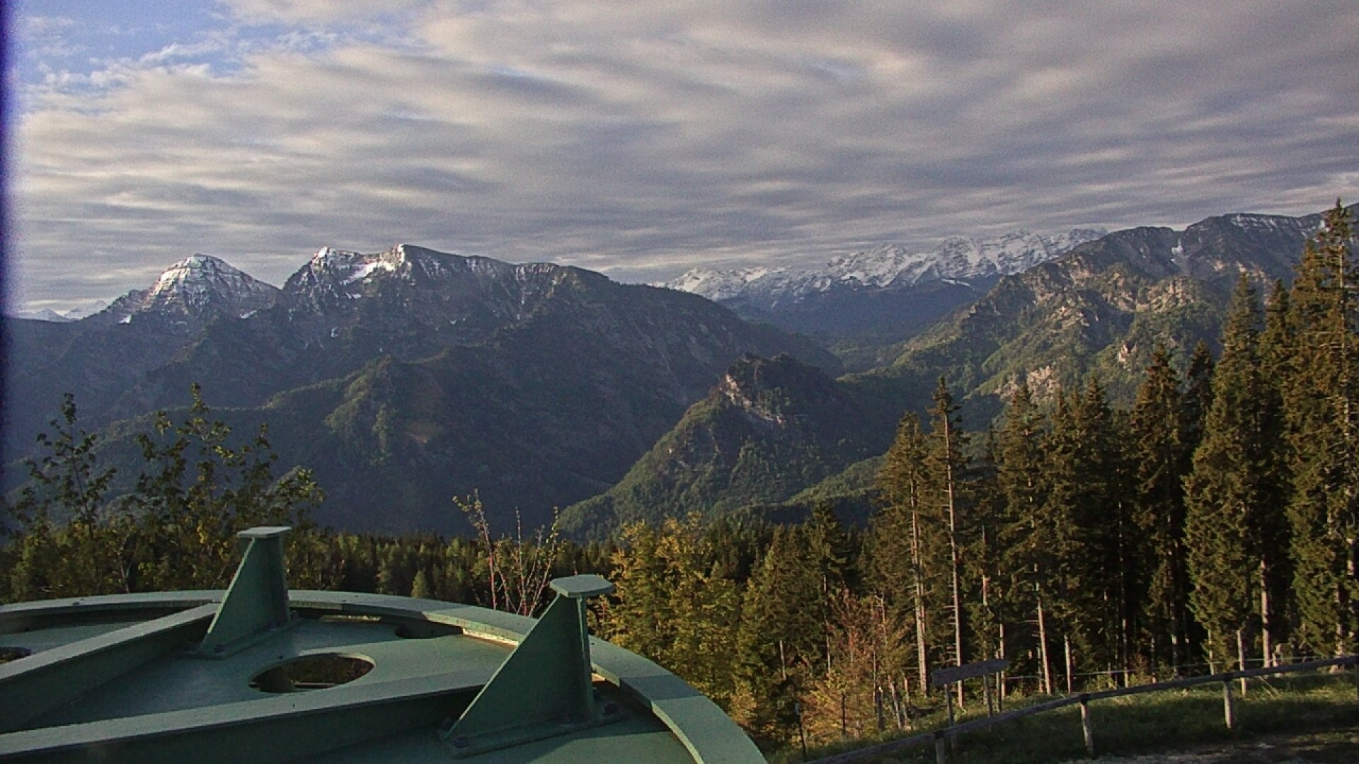 Archiv Foto Webcam Ruhpolding: Bergstation am Unternberg
