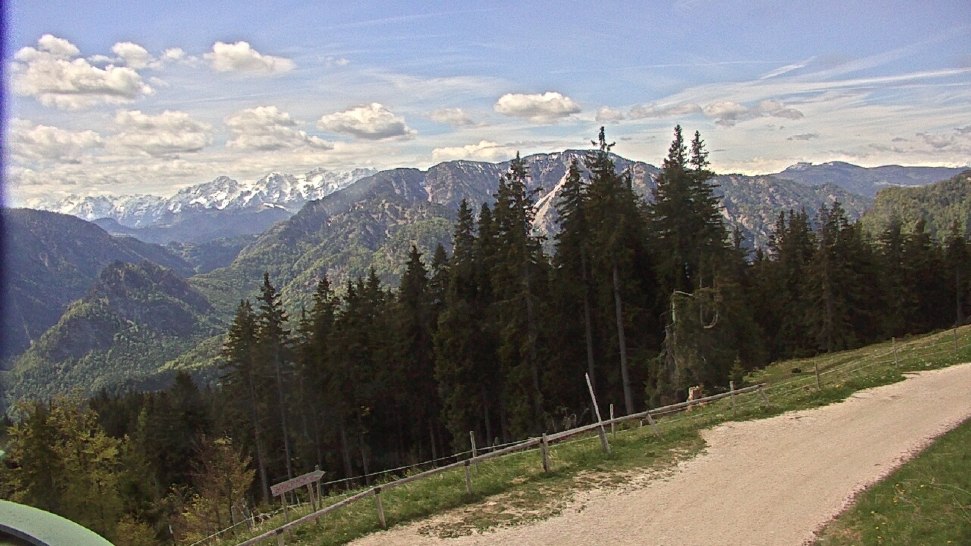 Archiv Foto Webcam Ruhpolding: Bergstation am Unternberg