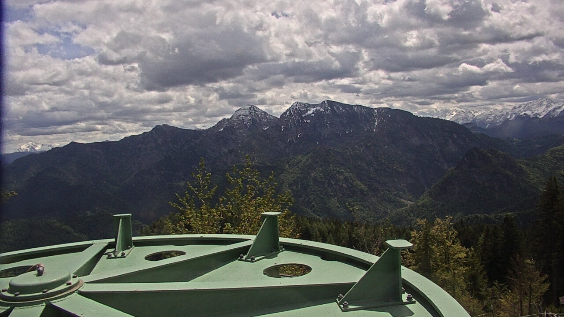 Archiv Foto Webcam Ruhpolding: Bergstation am Unternberg