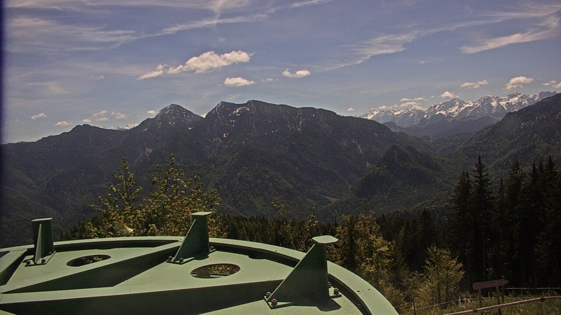 Archiv Foto Webcam Ruhpolding: Bergstation am Unternberg