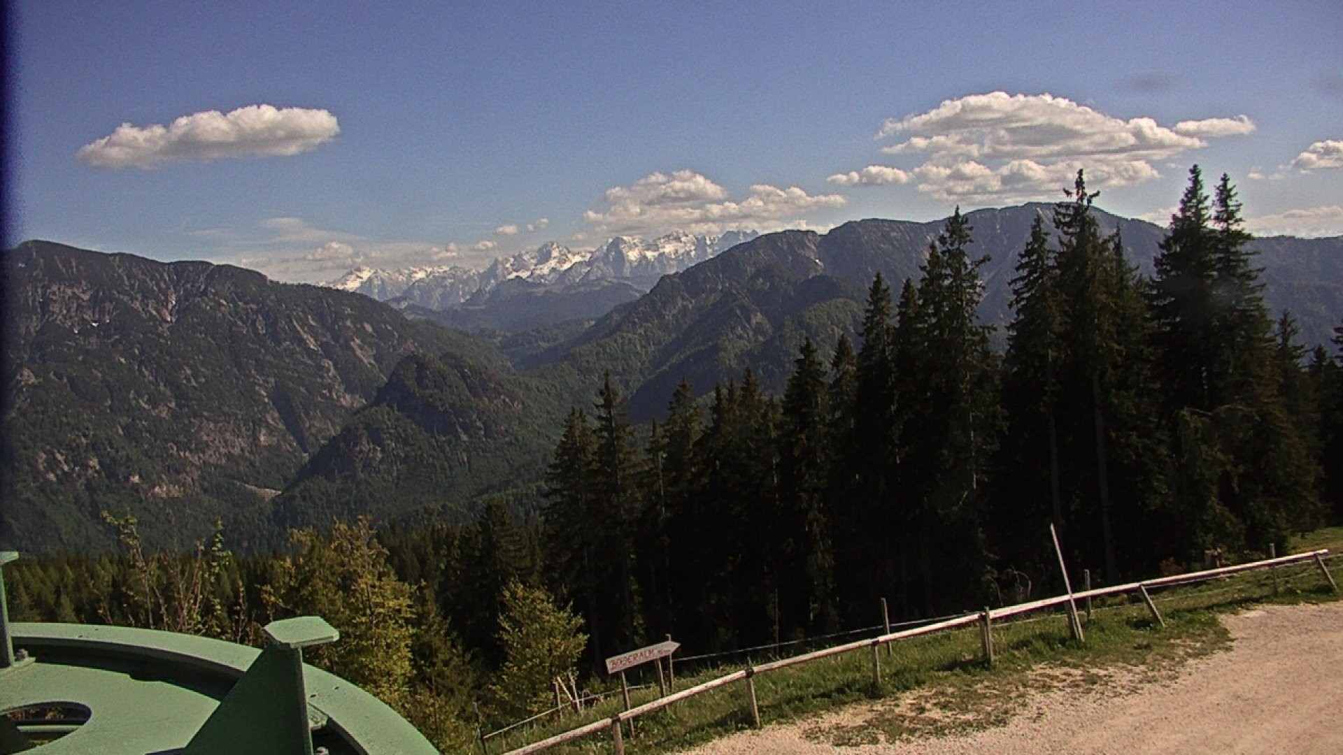 Archiv Foto Webcam Ruhpolding: Bergstation am Unternberg