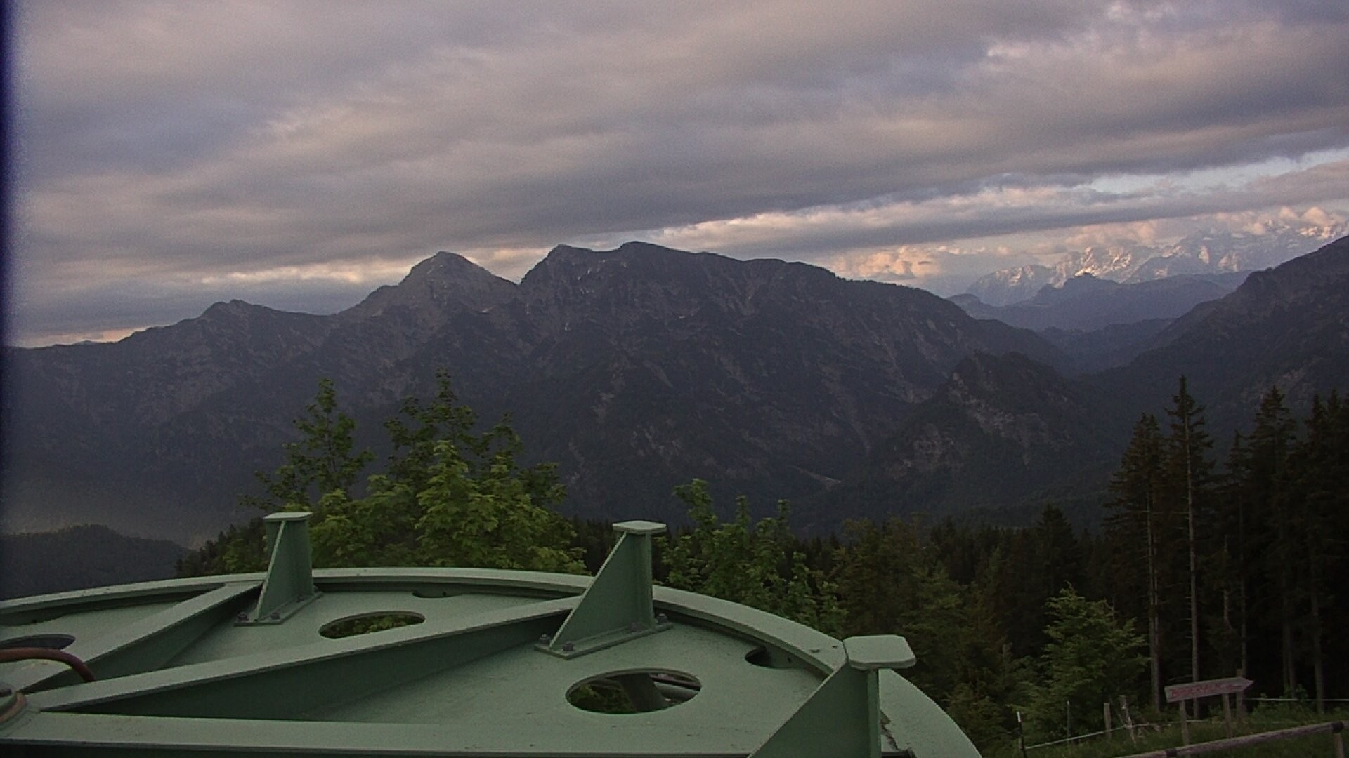 Archived image Webcam Ruhpolding: Top station Unternberg