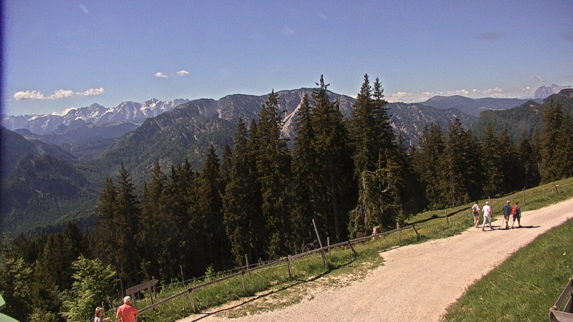 Archiv Foto Webcam Ruhpolding: Bergstation am Unternberg