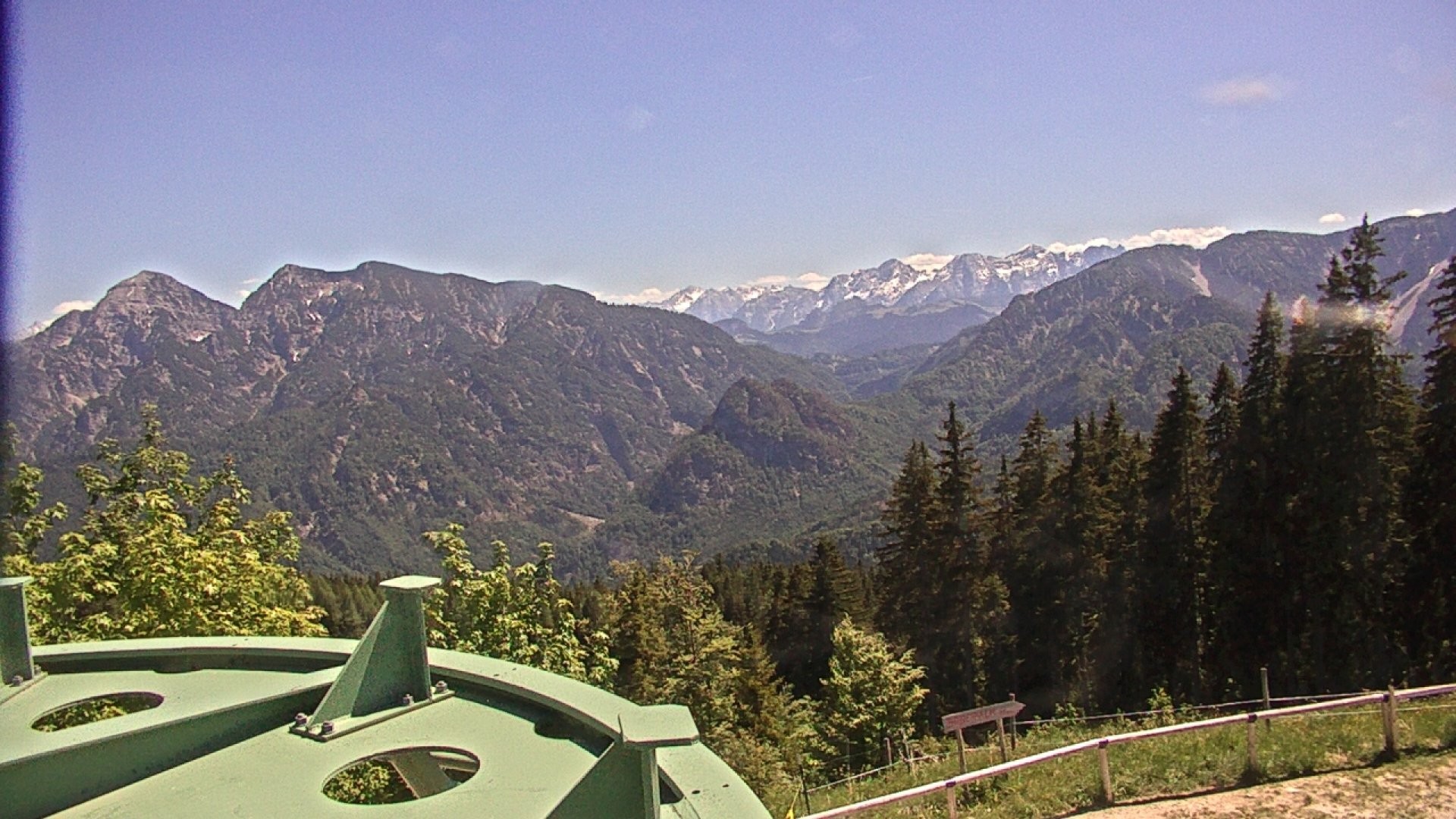 Archiv Foto Webcam Ruhpolding: Bergstation am Unternberg