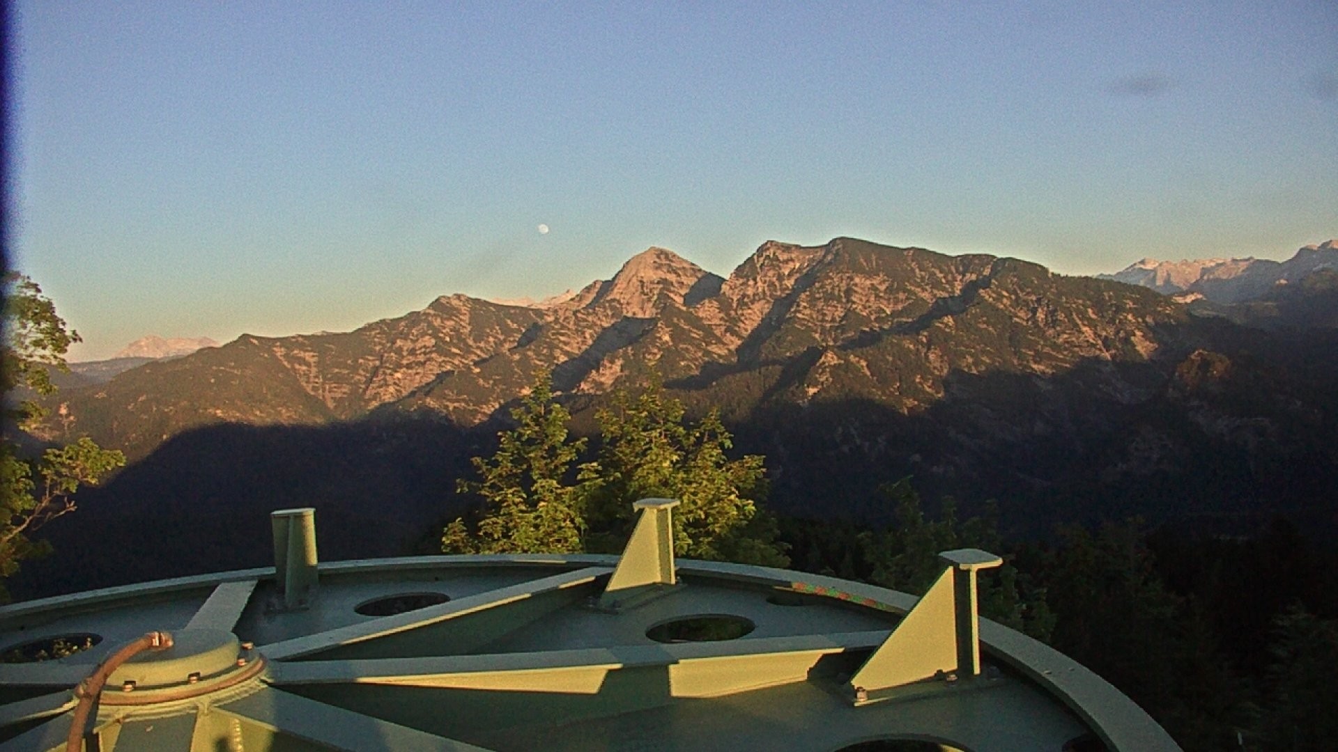 Archiv Foto Webcam Ruhpolding: Bergstation am Unternberg