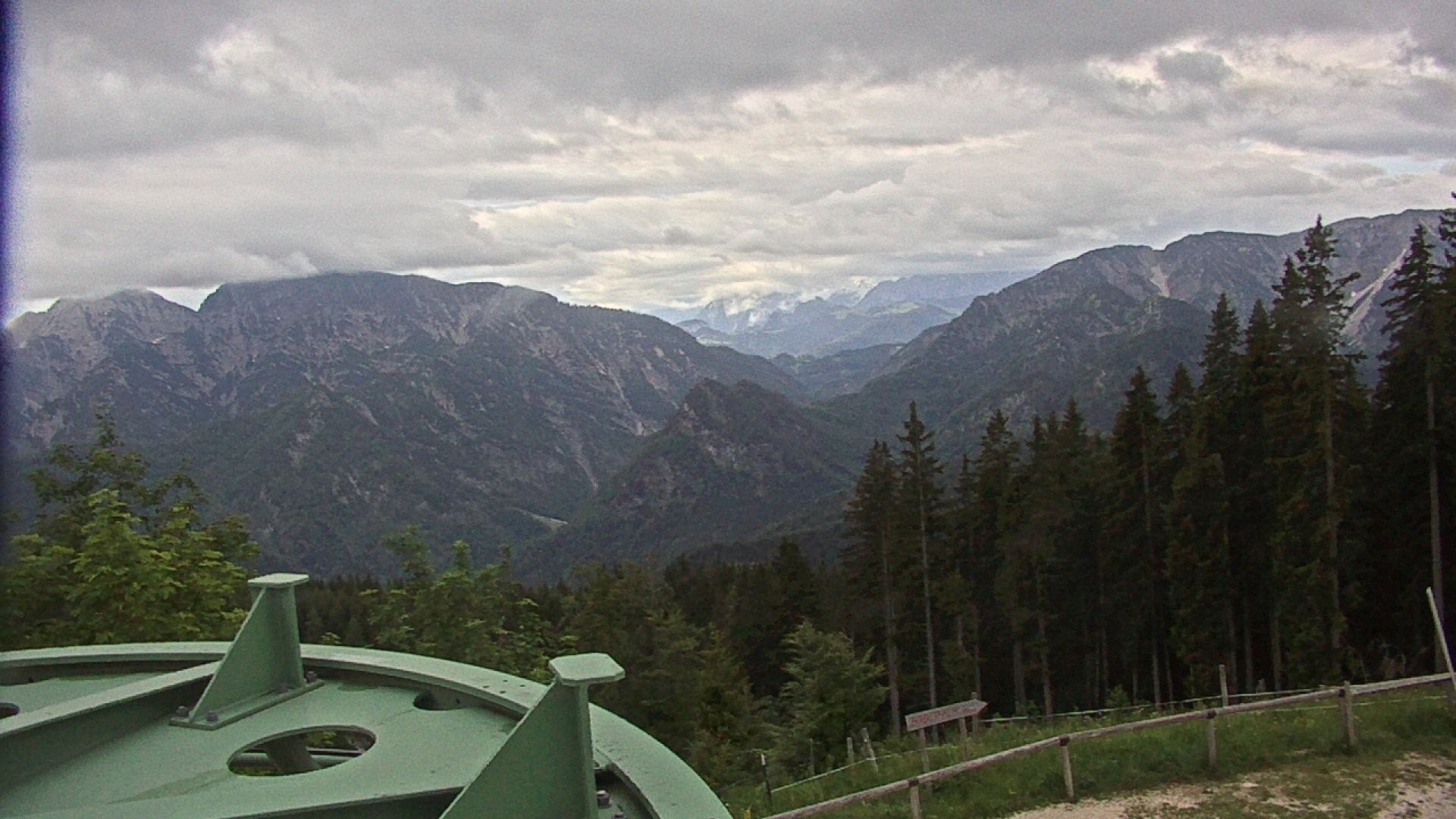 Archiv Foto Webcam Ruhpolding: Bergstation am Unternberg