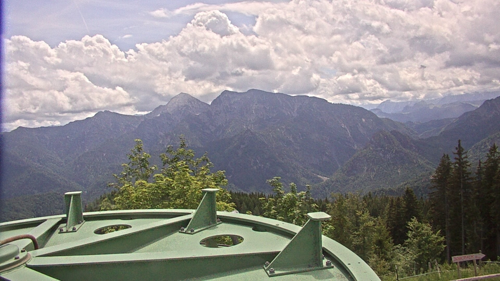 Archiv Foto Webcam Ruhpolding: Bergstation am Unternberg