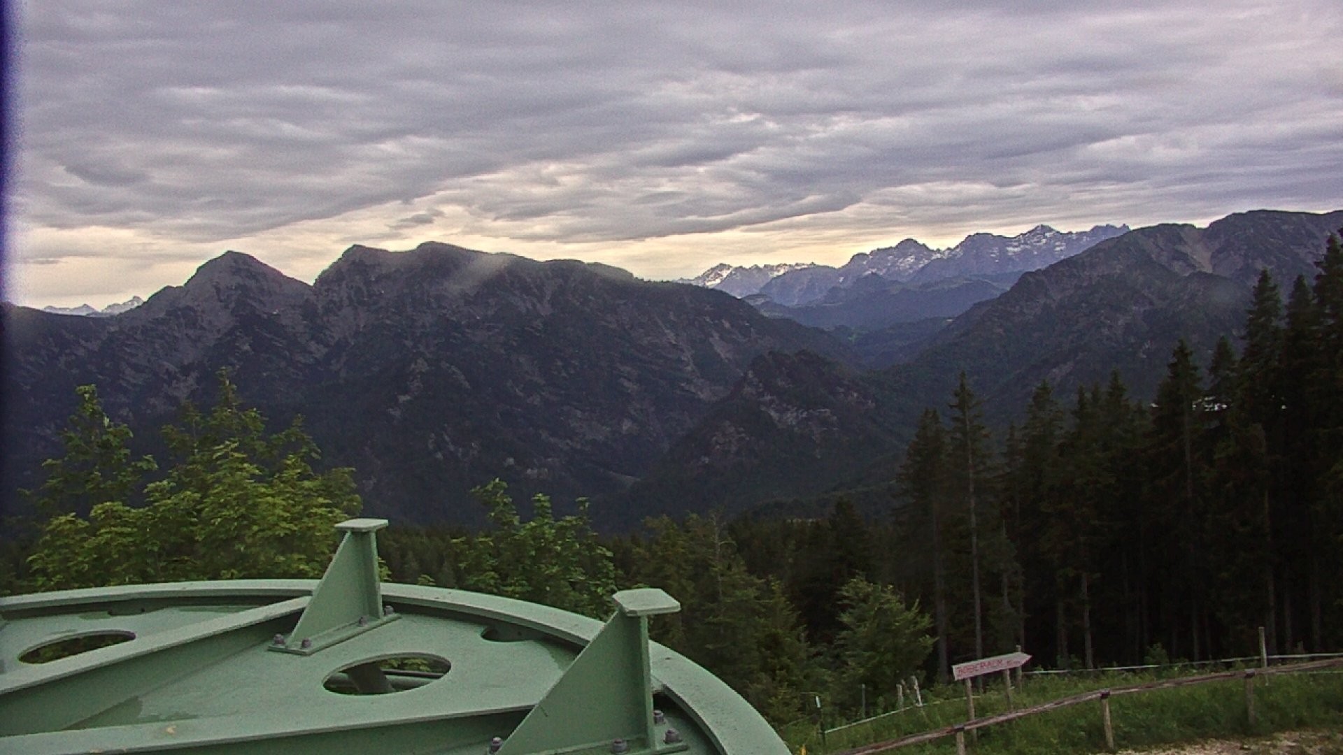 Archiv Foto Webcam Ruhpolding: Bergstation am Unternberg