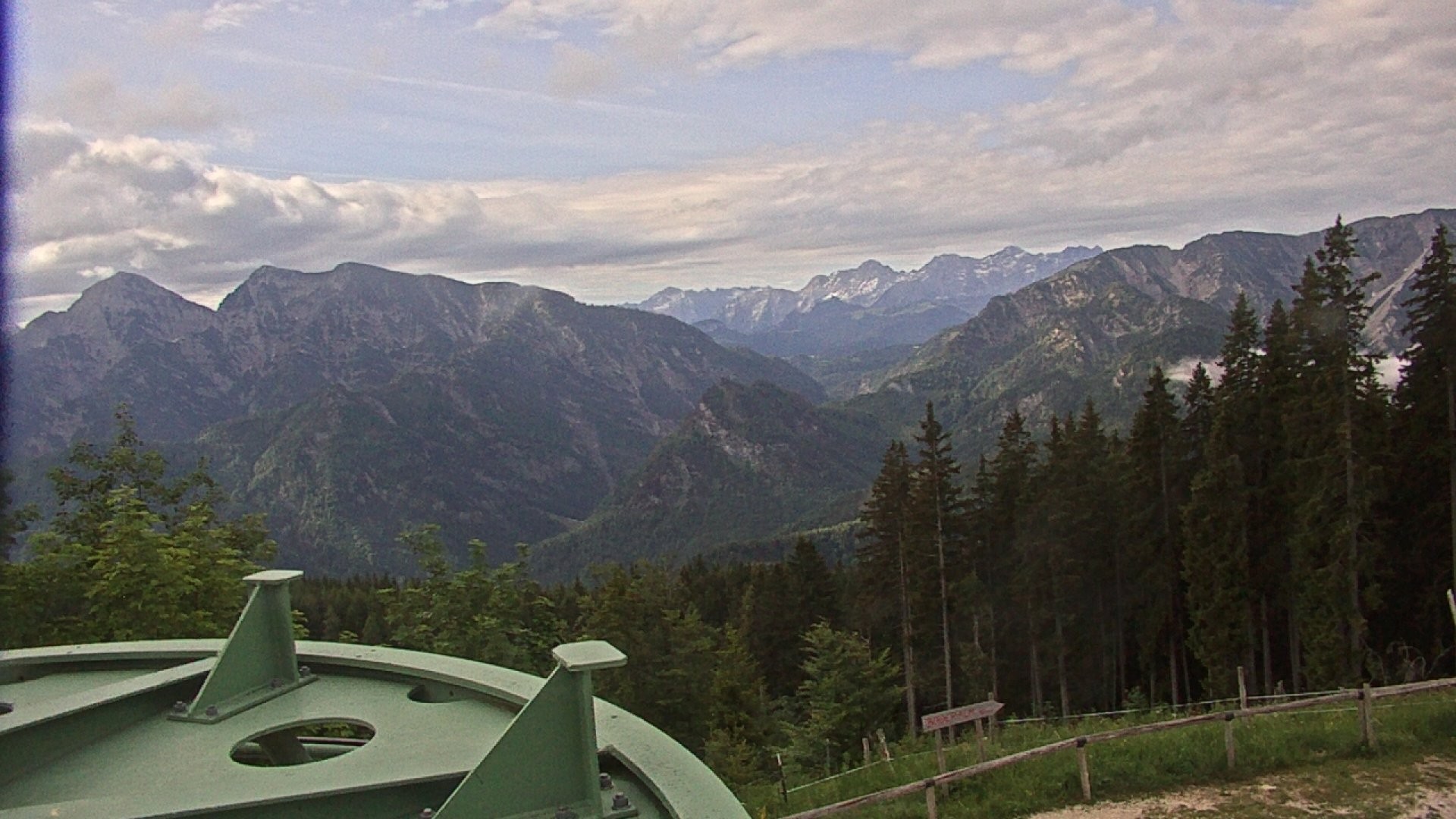 Archiv Foto Webcam Ruhpolding: Bergstation am Unternberg