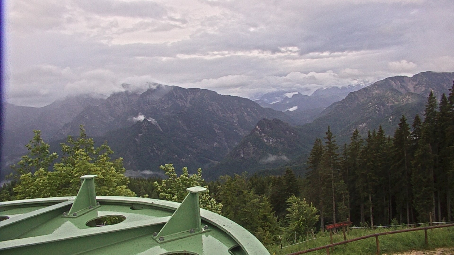 Archiv Foto Webcam Ruhpolding: Bergstation am Unternberg