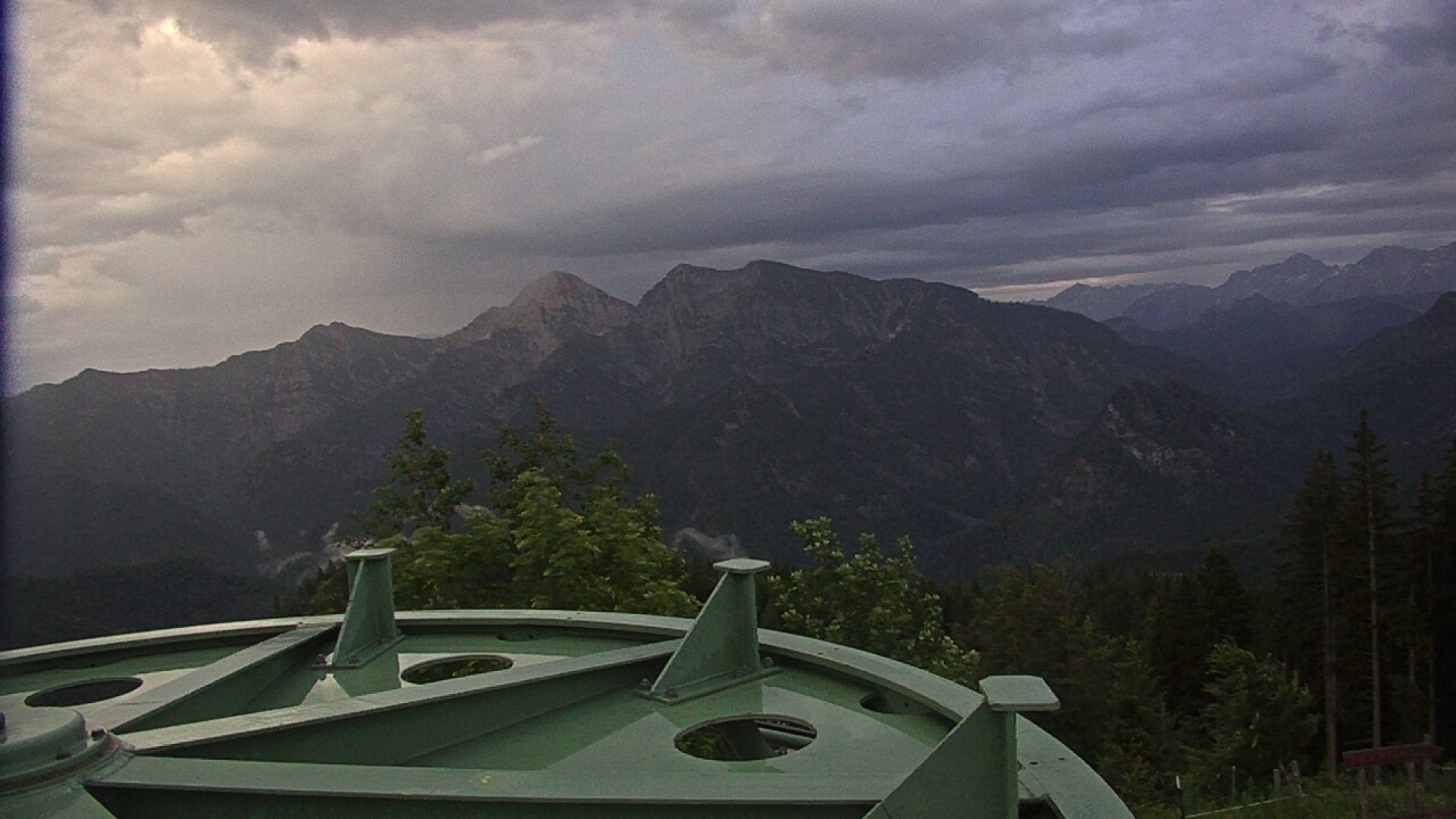 Archiv Foto Webcam Ruhpolding: Bergstation am Unternberg