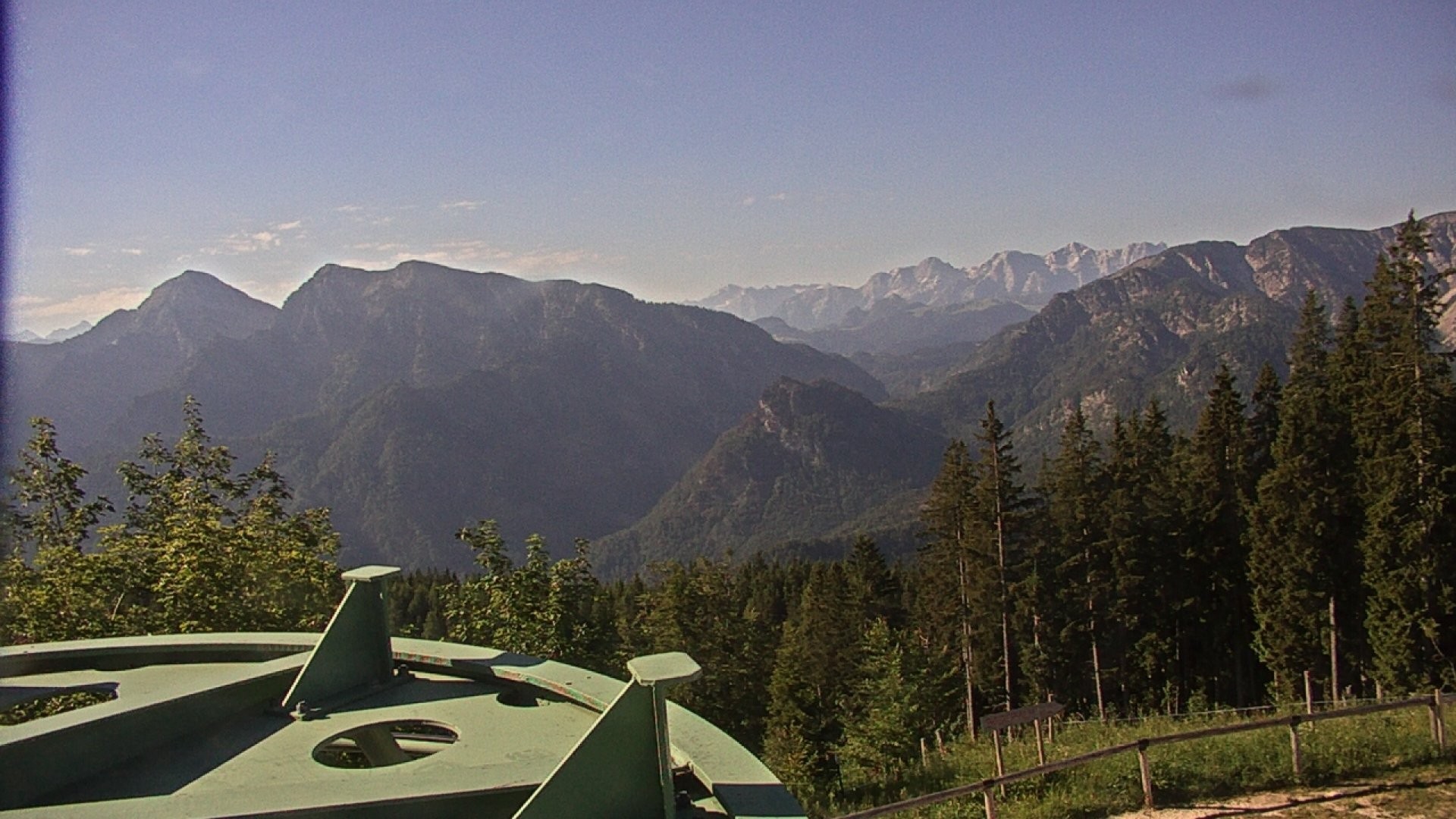 Archiv Foto Webcam Ruhpolding: Bergstation am Unternberg