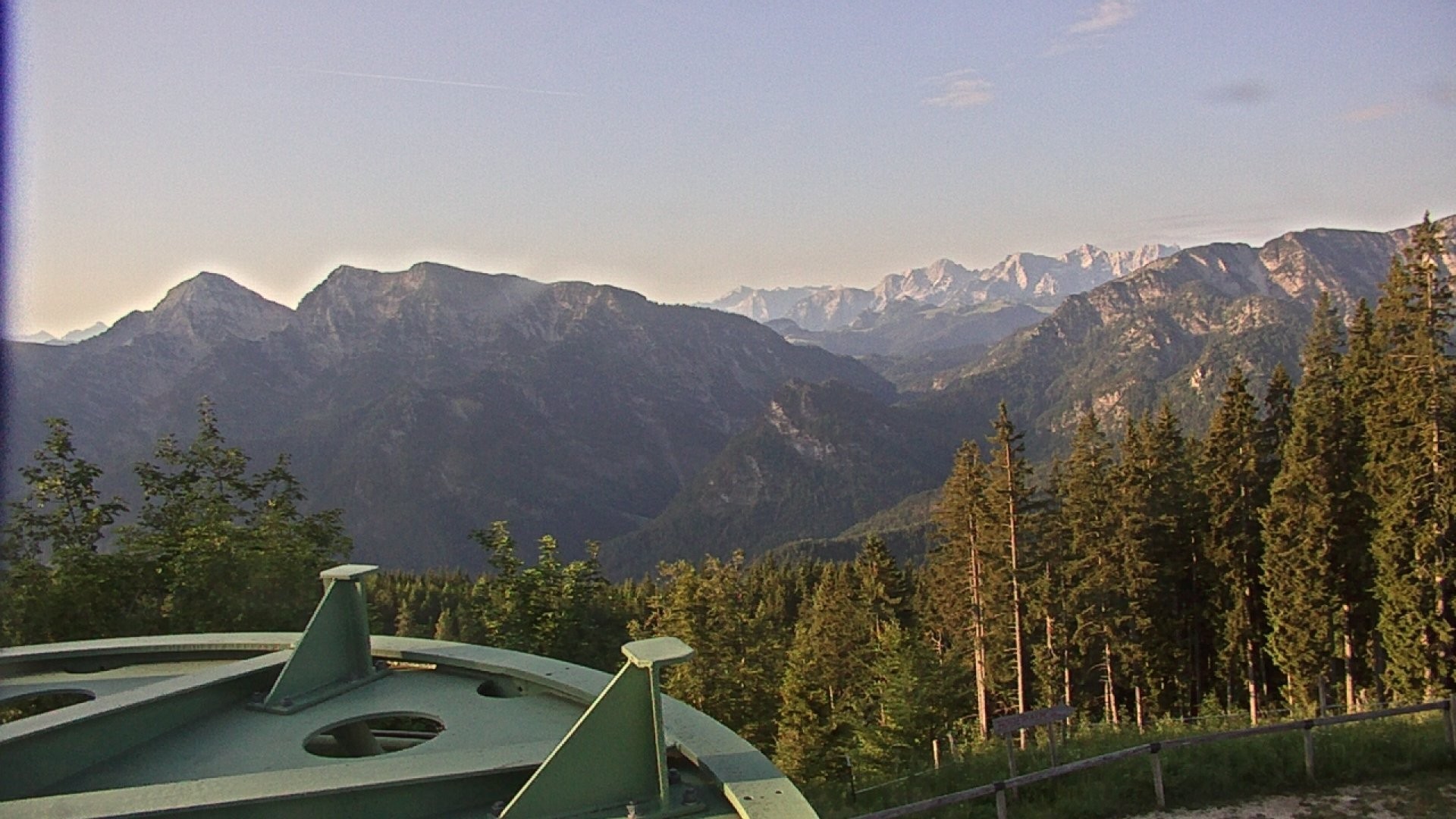 Archiv Foto Webcam Ruhpolding: Bergstation am Unternberg