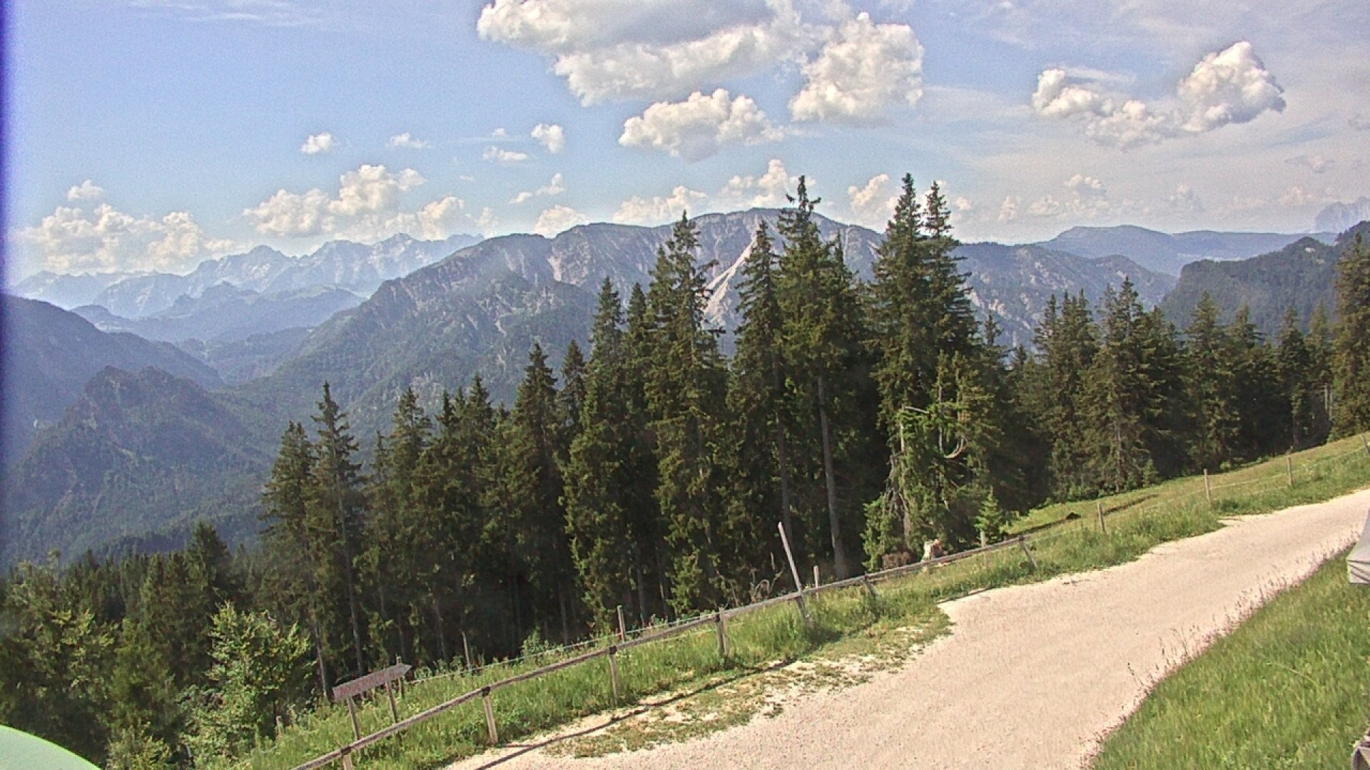 Archiv Foto Webcam Ruhpolding: Bergstation am Unternberg