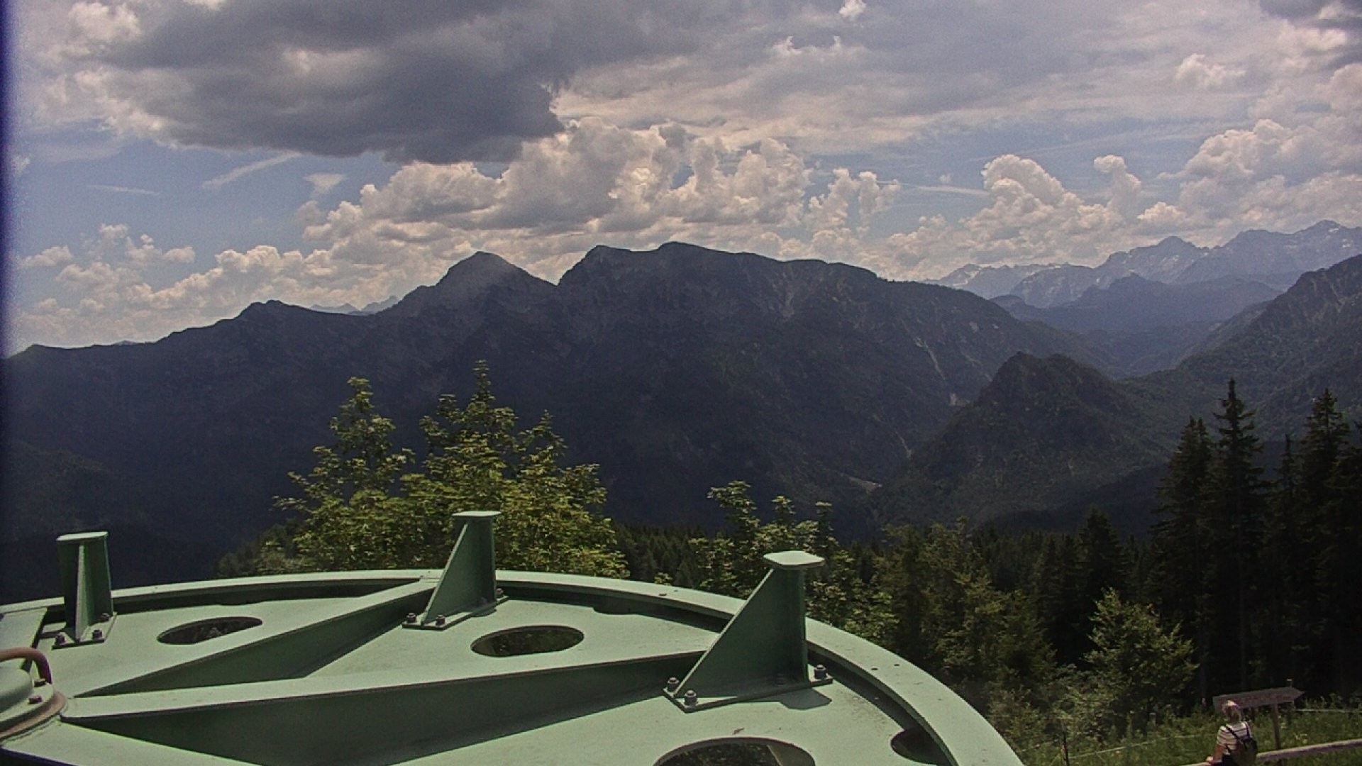 Archiv Foto Webcam Ruhpolding: Bergstation am Unternberg