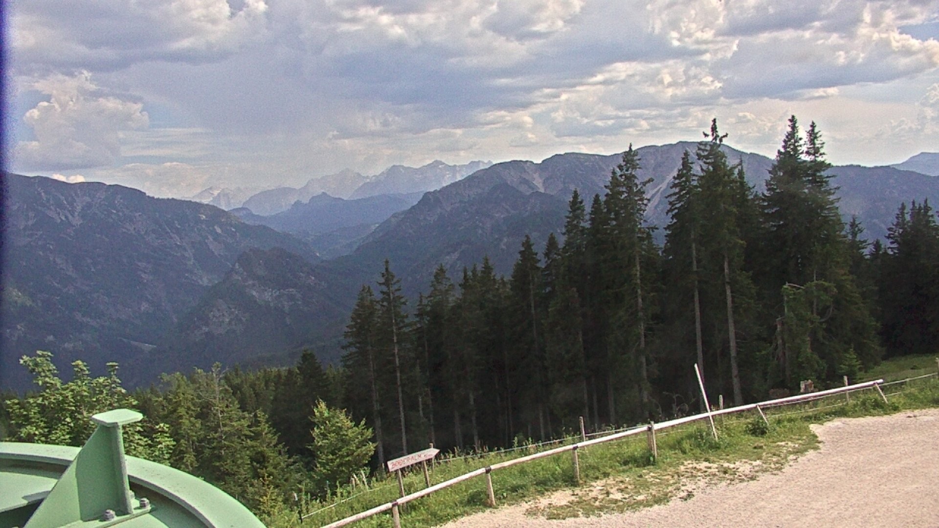 Archiv Foto Webcam Ruhpolding: Bergstation am Unternberg