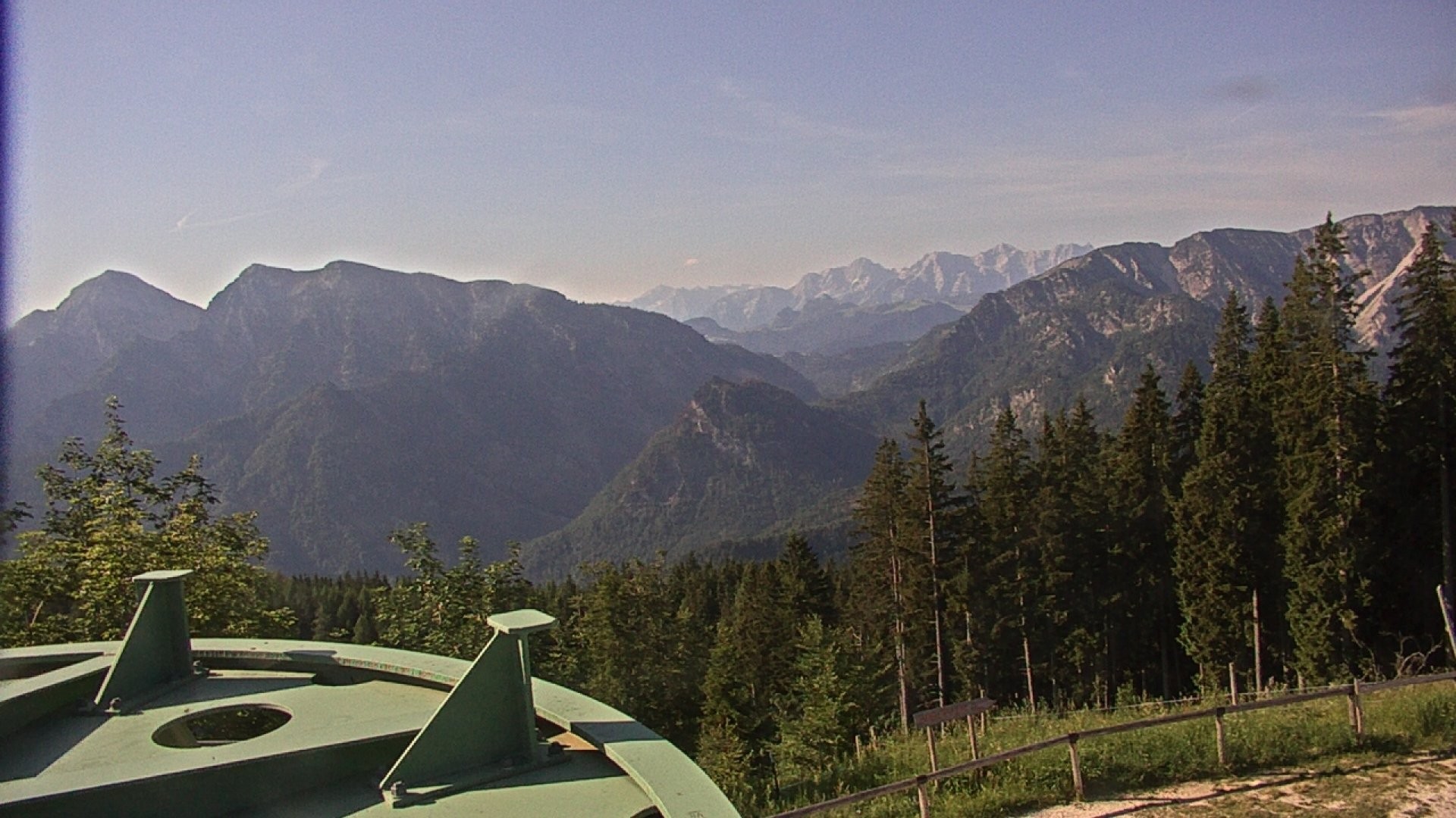 Archiv Foto Webcam Ruhpolding: Bergstation am Unternberg