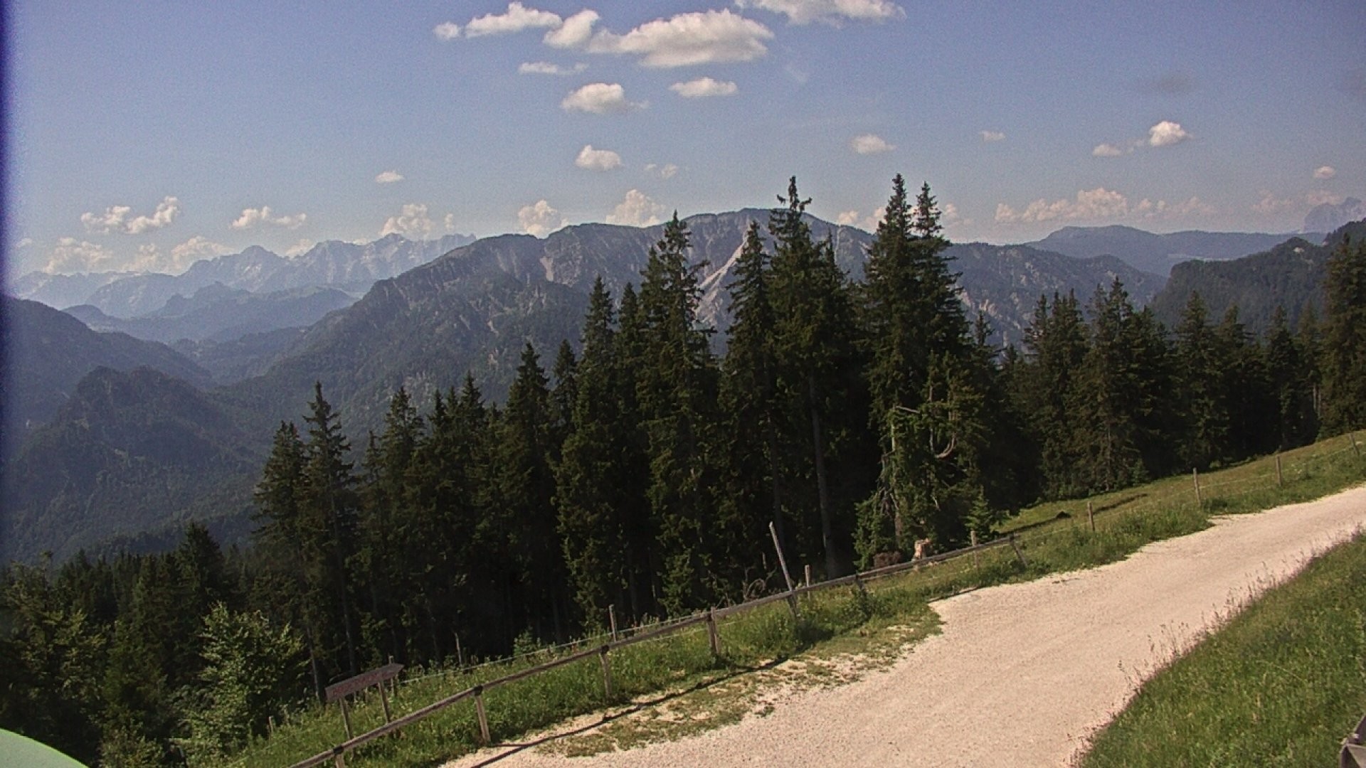 Archiv Foto Webcam Ruhpolding: Bergstation am Unternberg