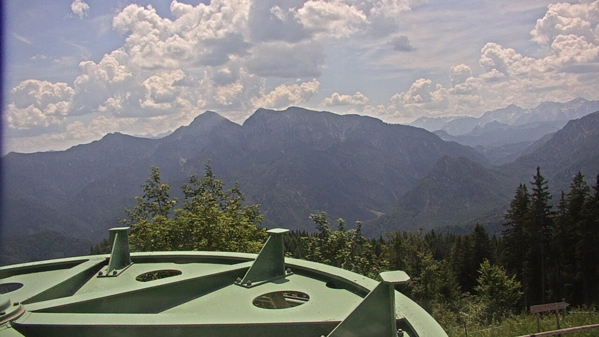 Archiv Foto Webcam Ruhpolding: Bergstation am Unternberg
